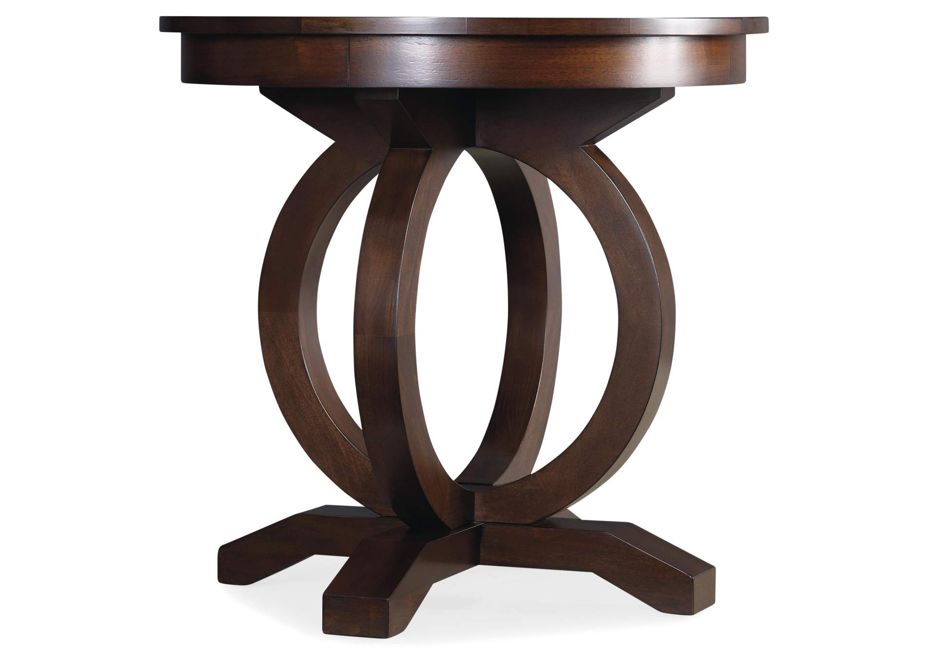 Kinsey Round End Table,Hooker Furniture