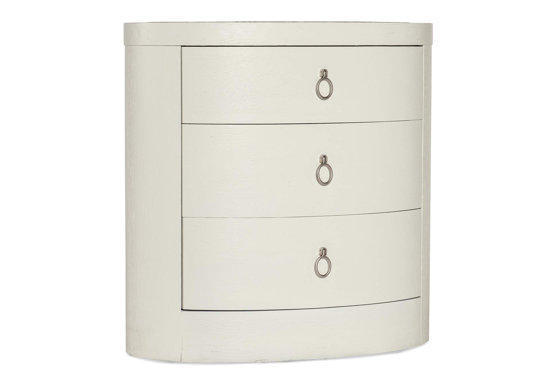 Serenity Wavecrest Oval Nightstand,Hooker Furniture