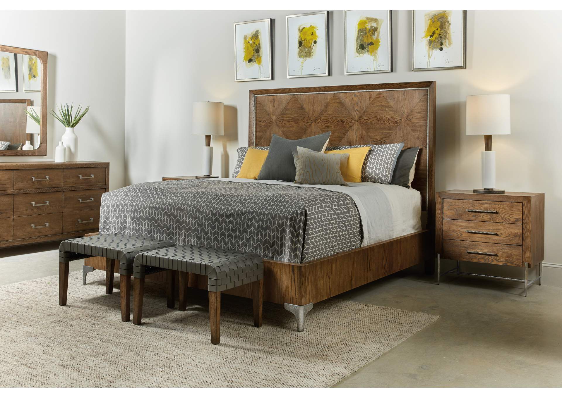 Chapman Queen Panel Bed,Hooker Furniture