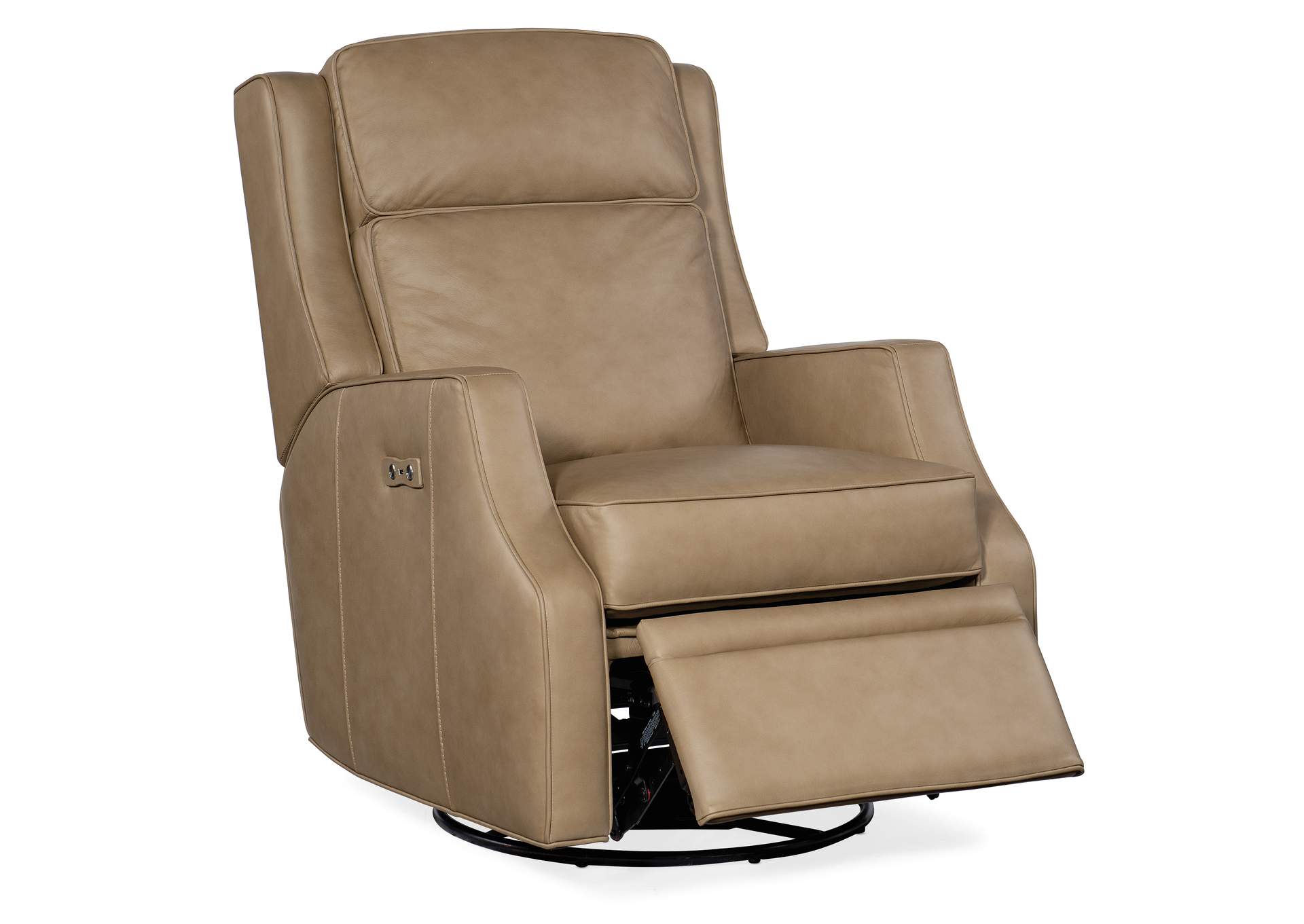 Tricia Power Swivel Glider Recliner,Hooker Furniture
