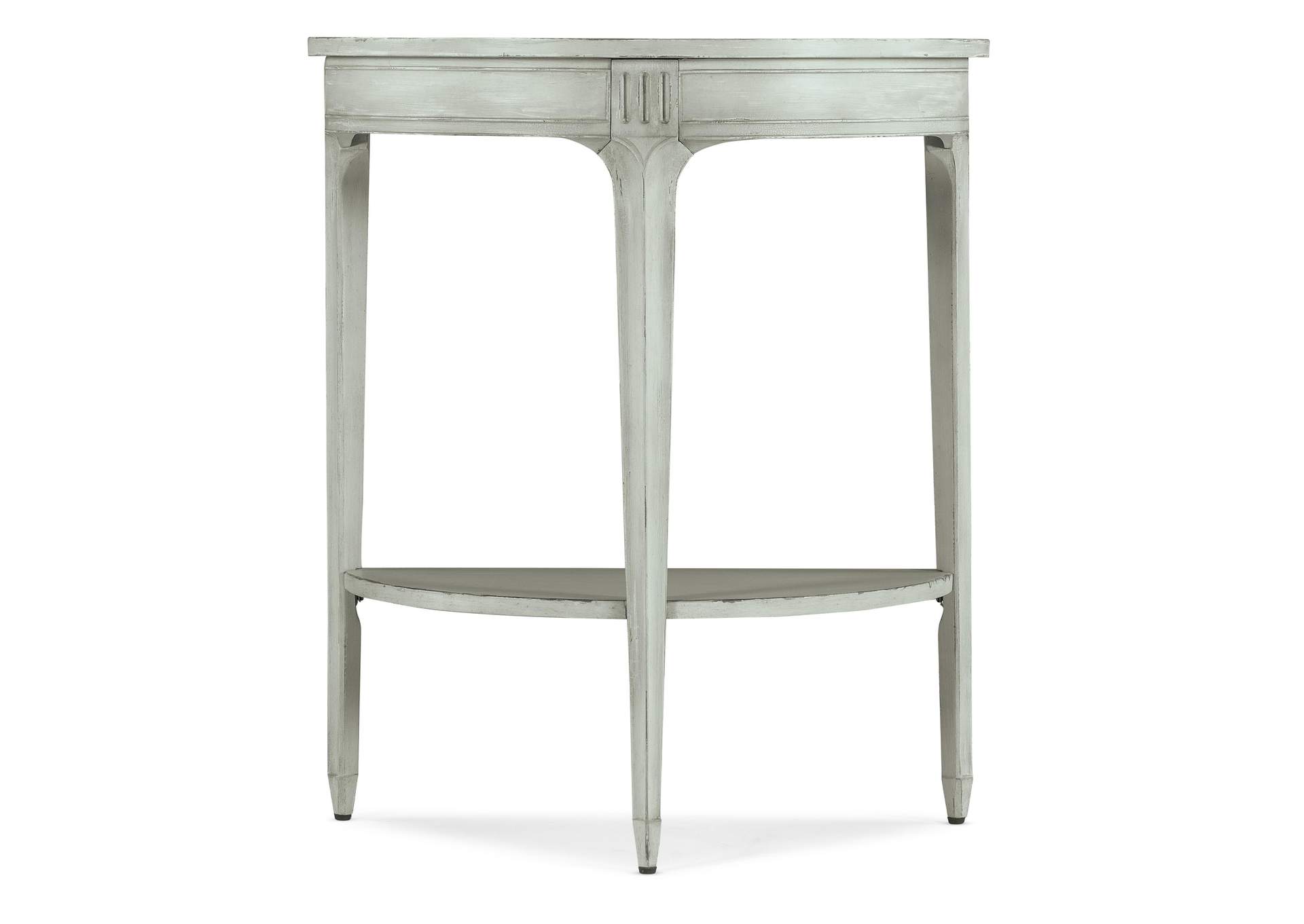 Charleston Demilune Accent Table,Hooker Furniture