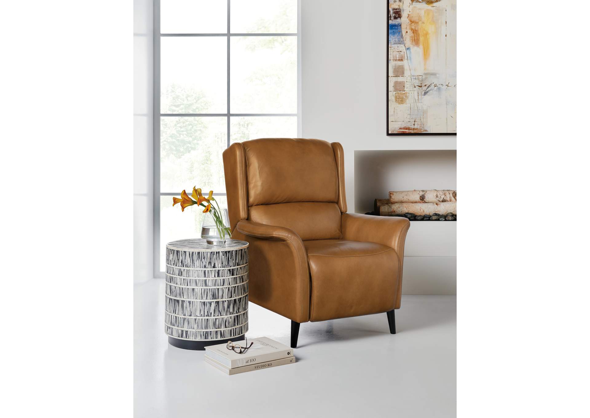 Deacon Power Recliner With Power Headrest,Hooker Furniture