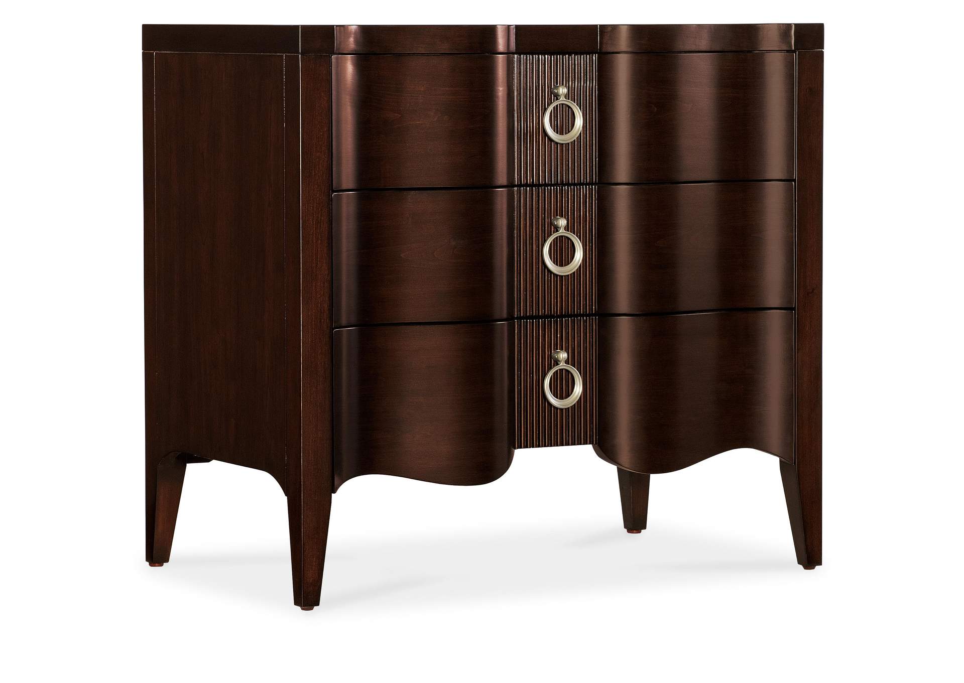 Bella Donna Three - Drawer Nightstand,Hooker Furniture