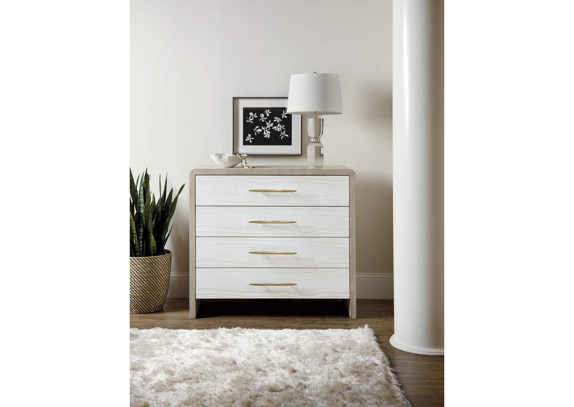 Cascade Four - Drawer Bachelor Chest,Hooker Furniture