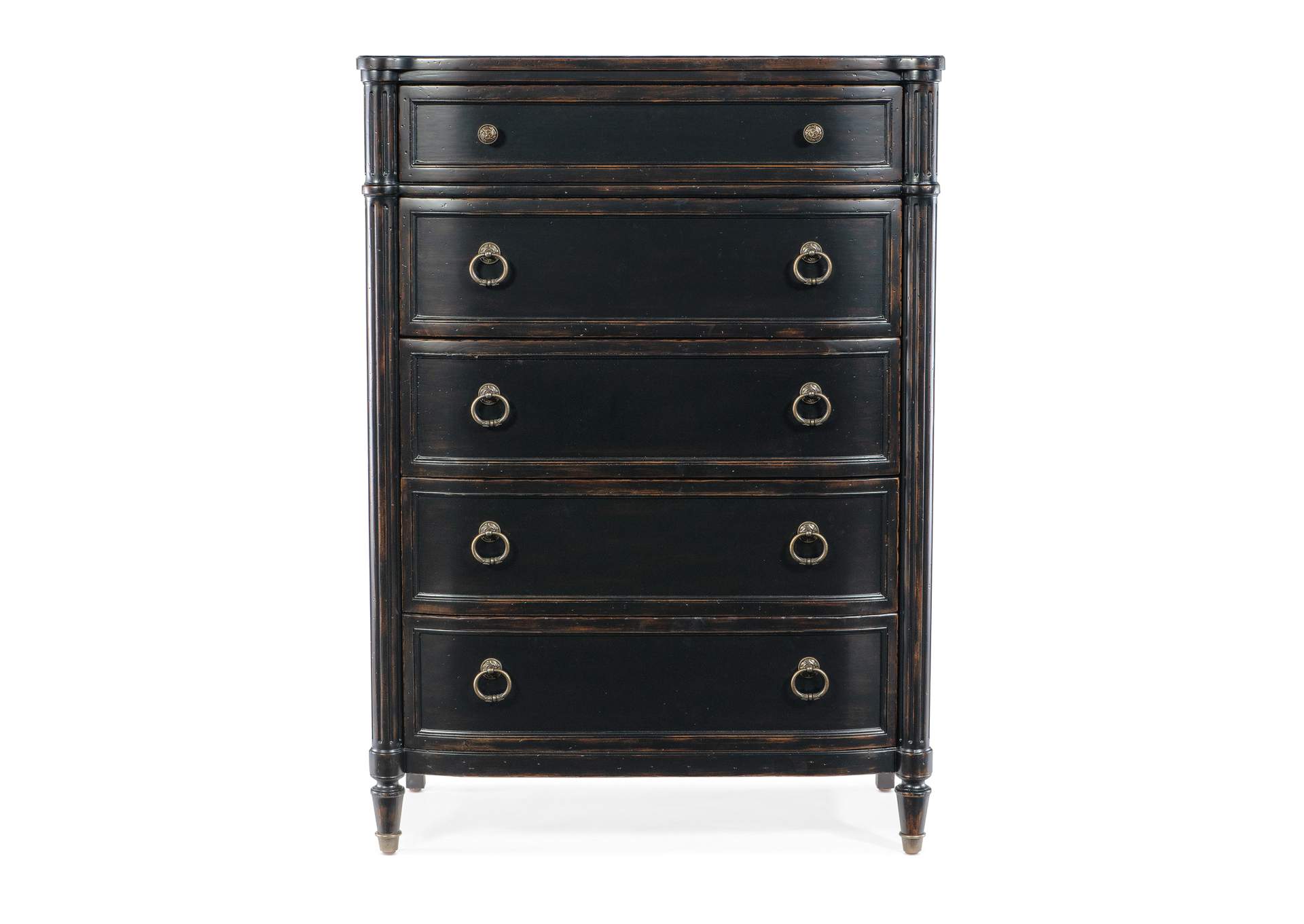 Charleston Five - Drawer Chest,Hooker Furniture