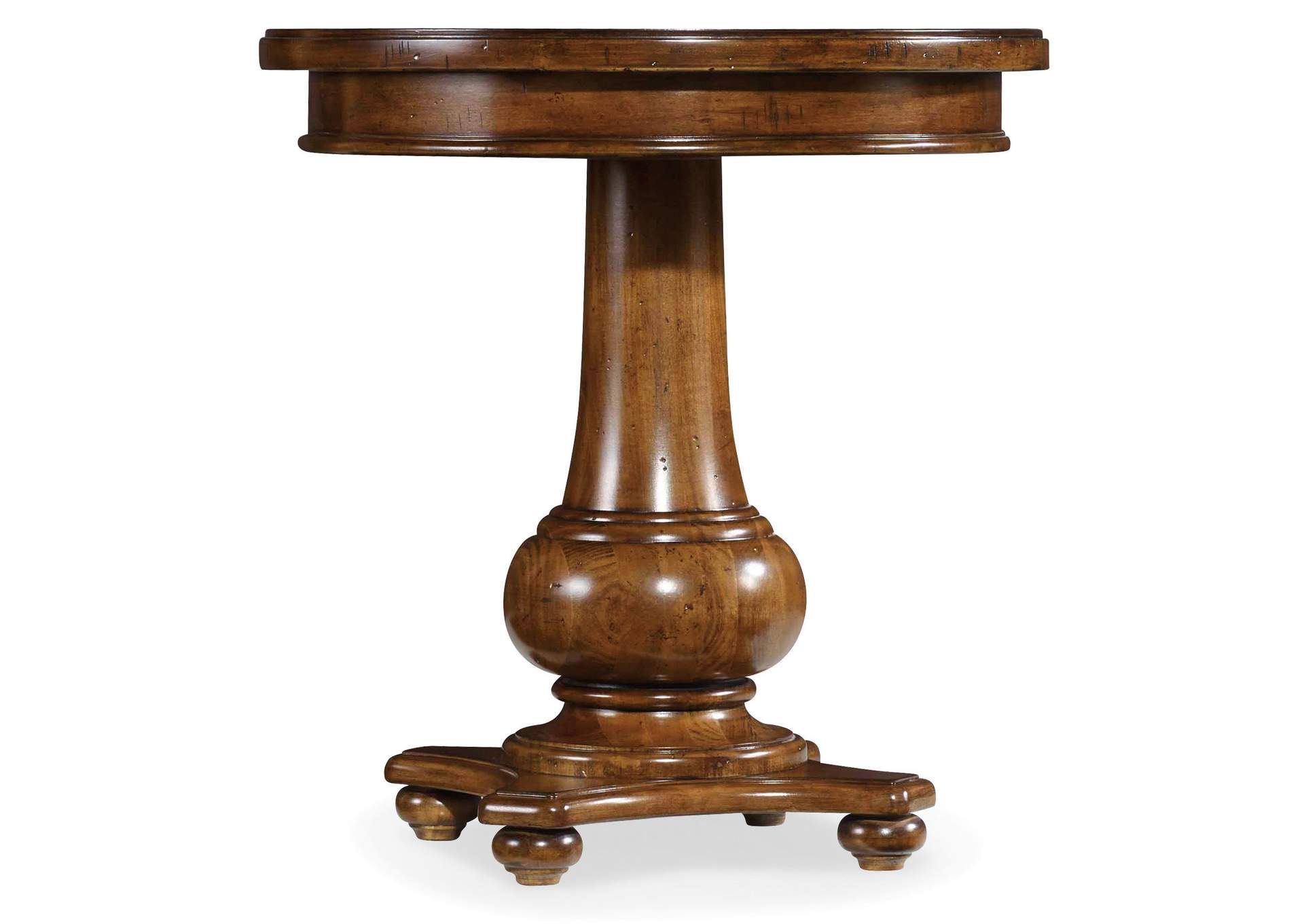 Tynecastle Round End Table,Hooker Furniture