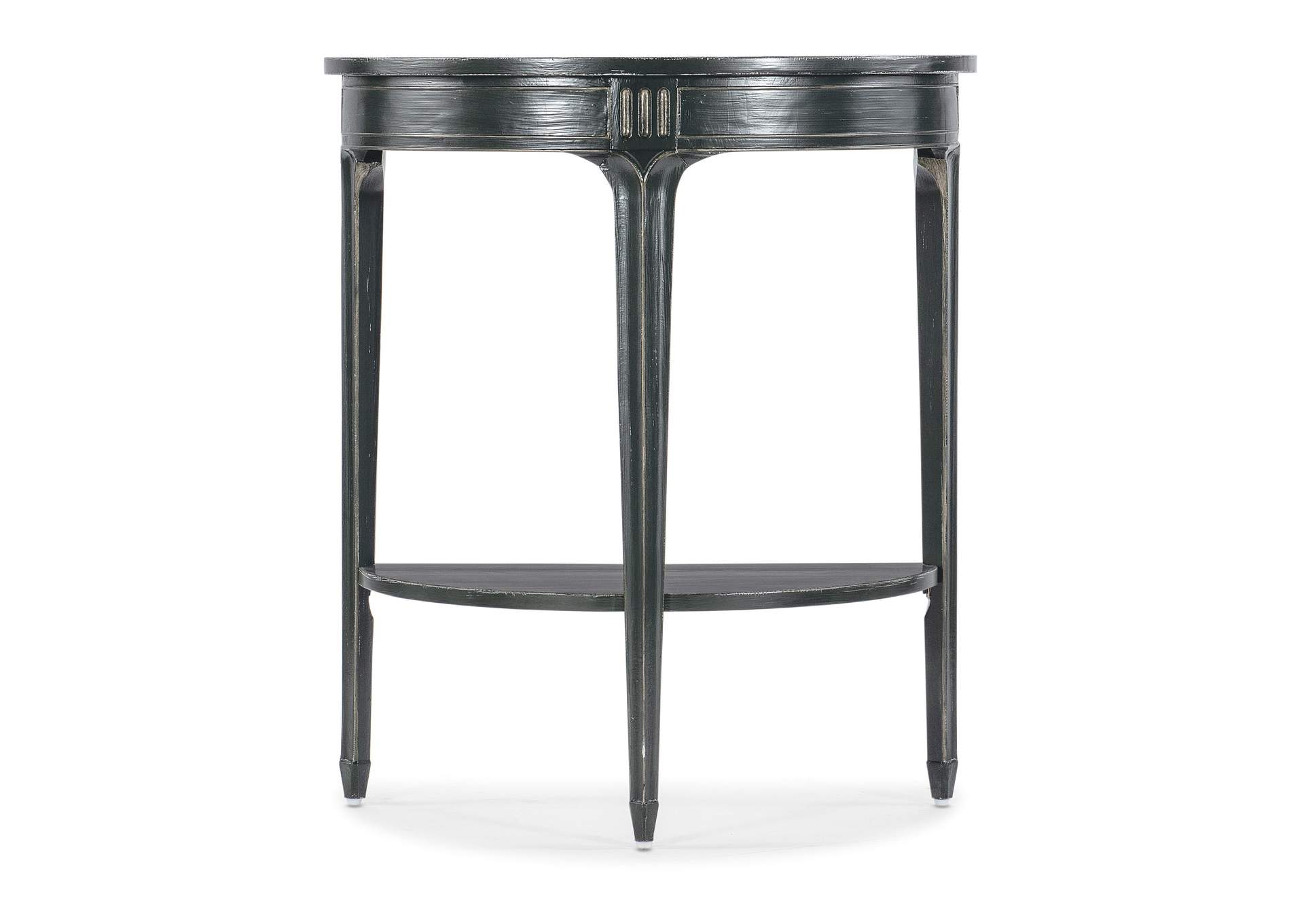 Charleston Demilune Accent Table,Hooker Furniture