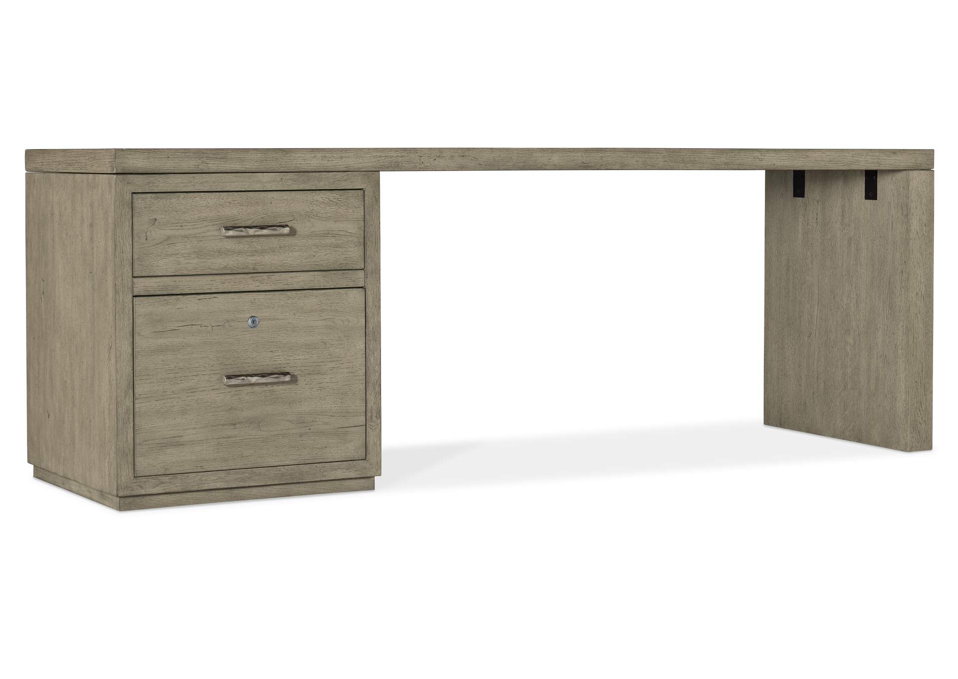 Linville Falls 84" Desk With One File,Hooker Furniture