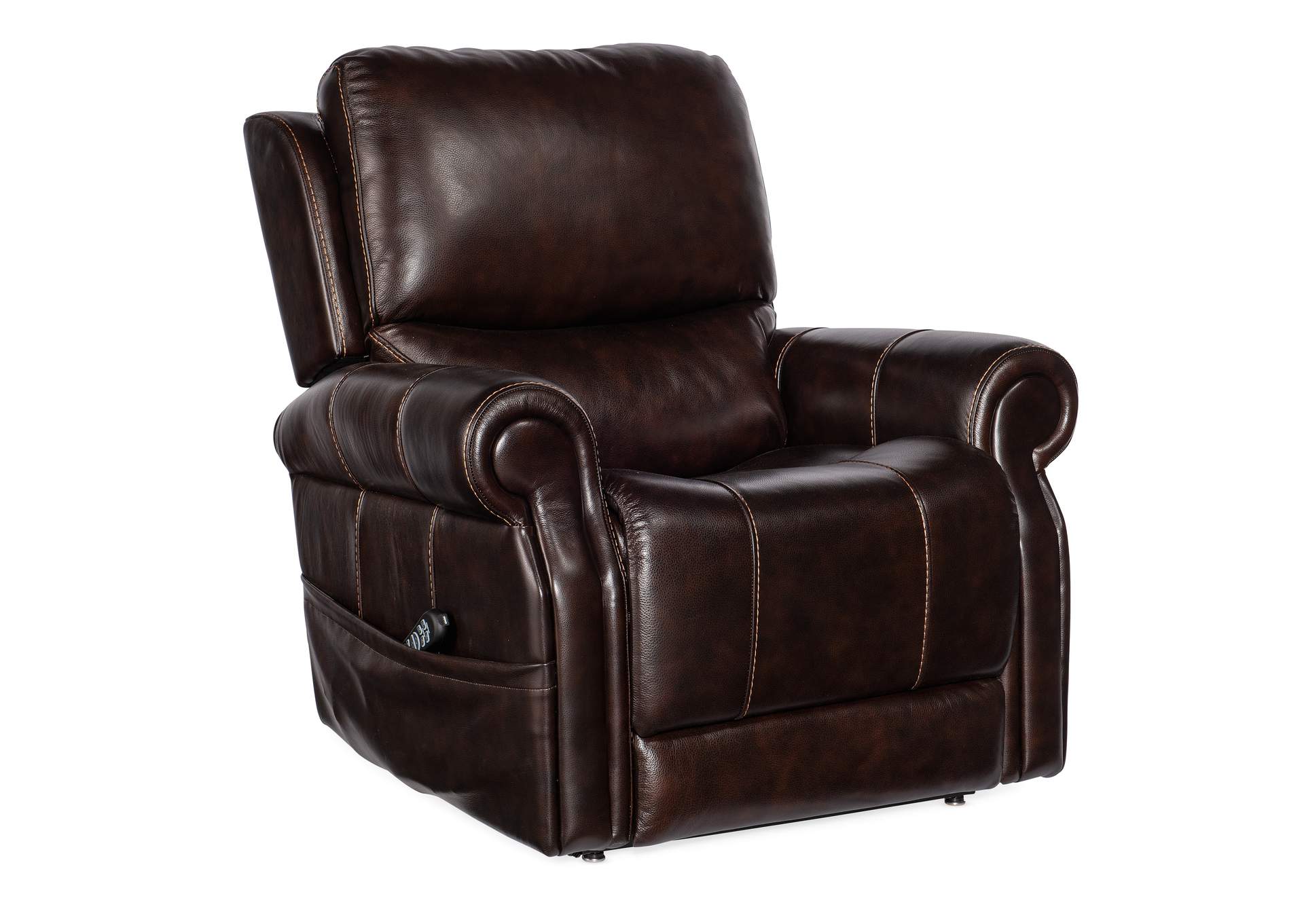 Eisley Power Recliner W - Ph,Lumbar,And Lift,Hooker Furniture