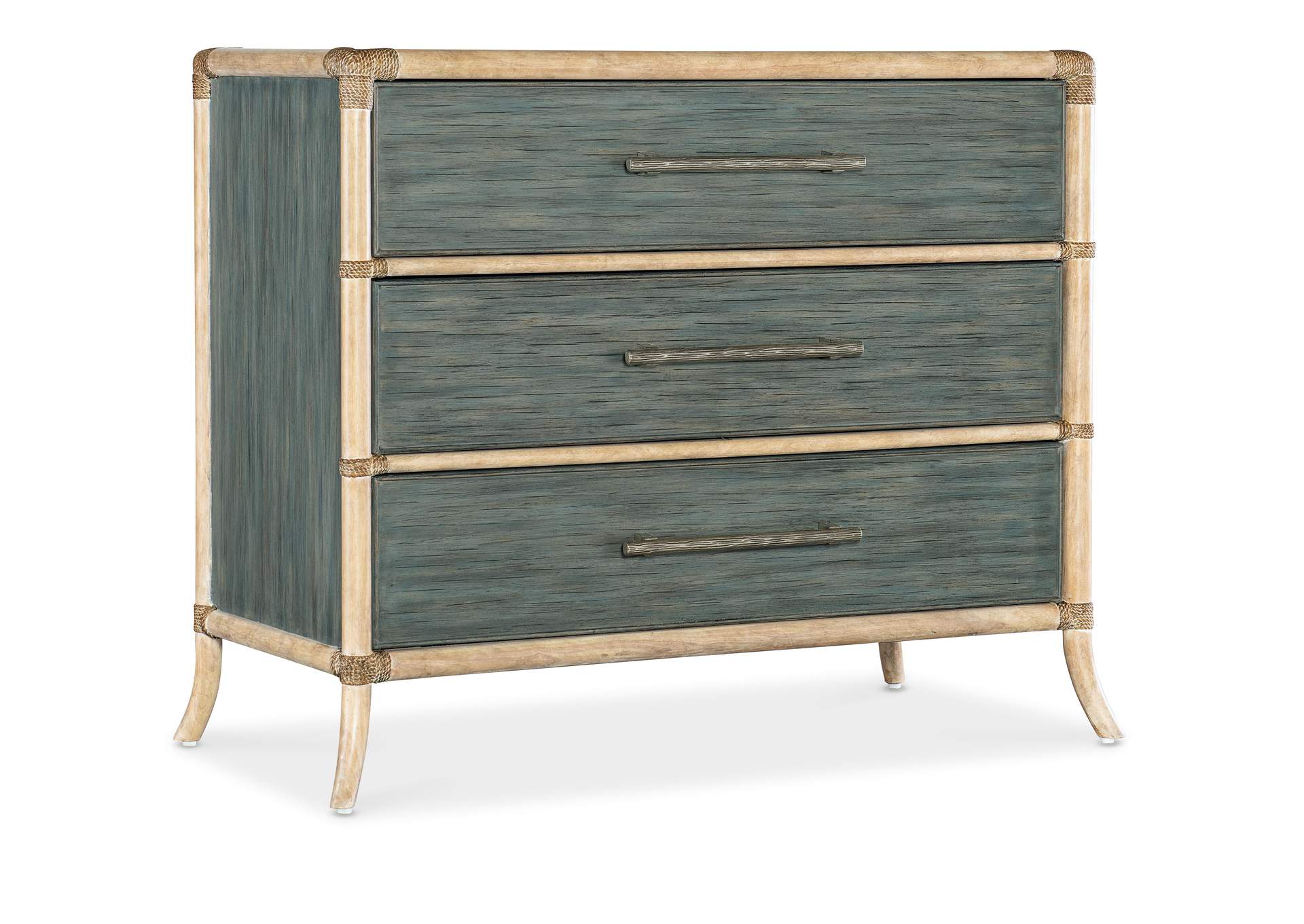 Retreat Pole Rattan Chest,Hooker Furniture