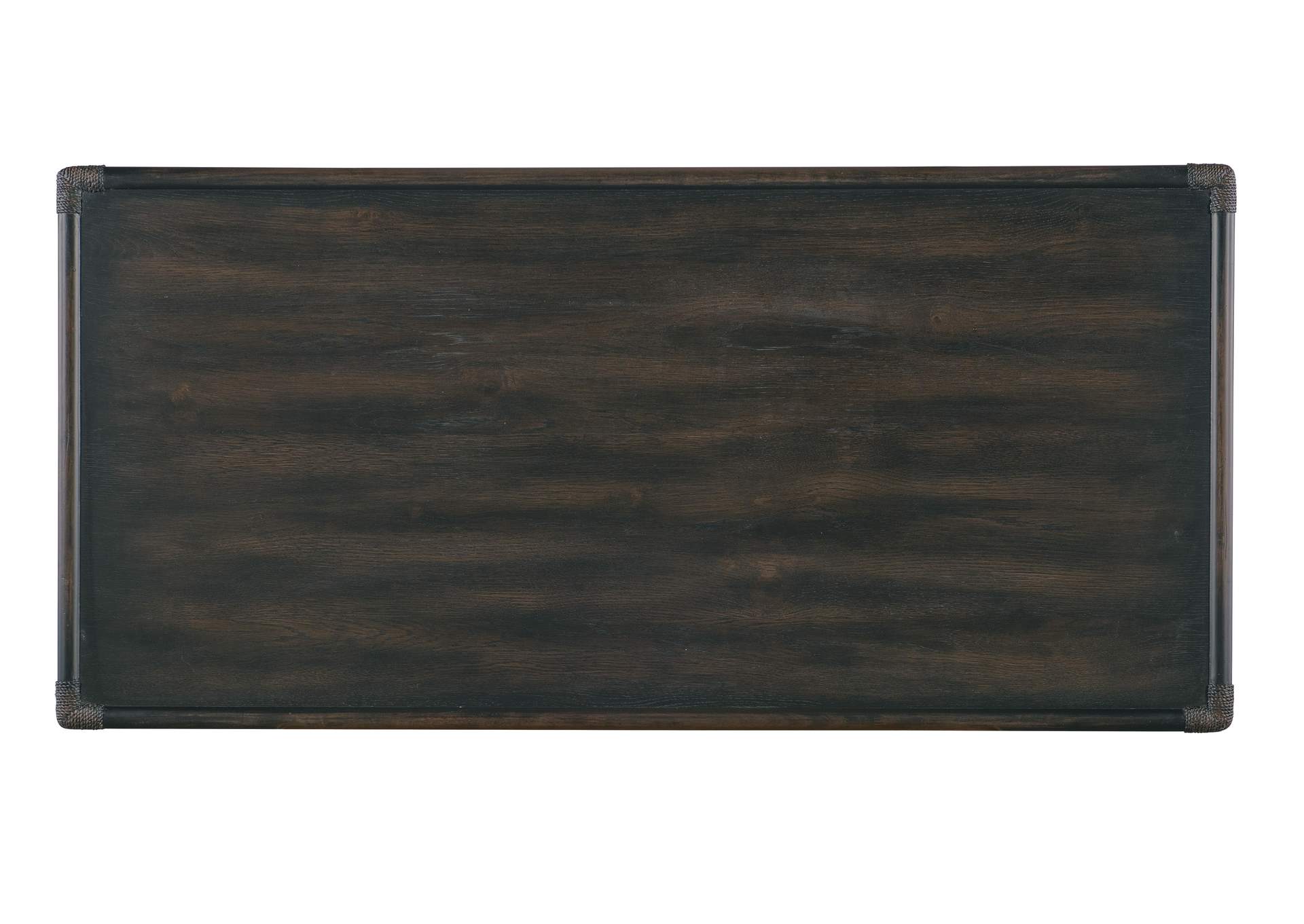 Retreat Pole Rattan Cocktail Table,Hooker Furniture