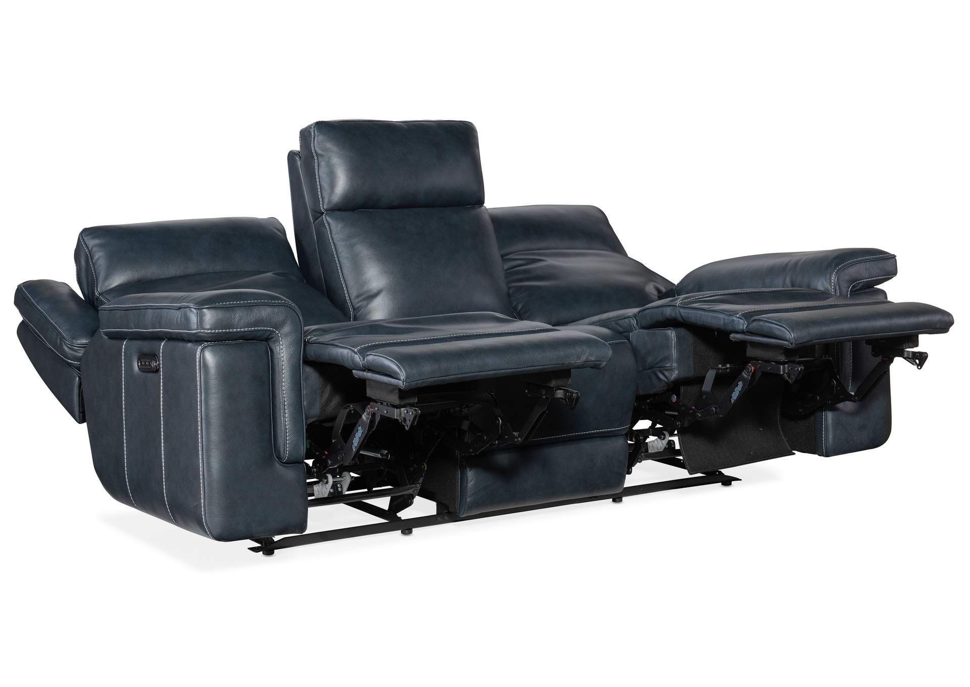 Montel Lay Flat Power Sofa With Power Headrest & Lumbar,Hooker Furniture