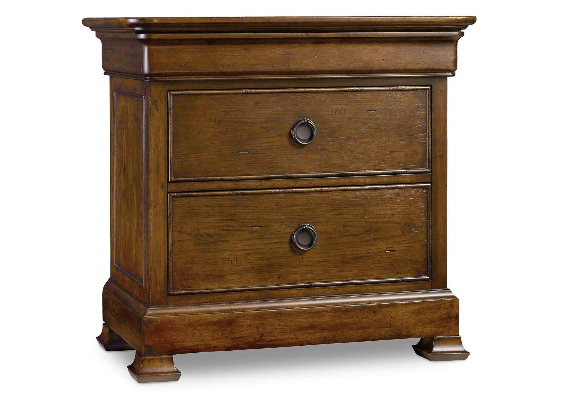 Archivist Three - Drawer Nightstand,Hooker Furniture