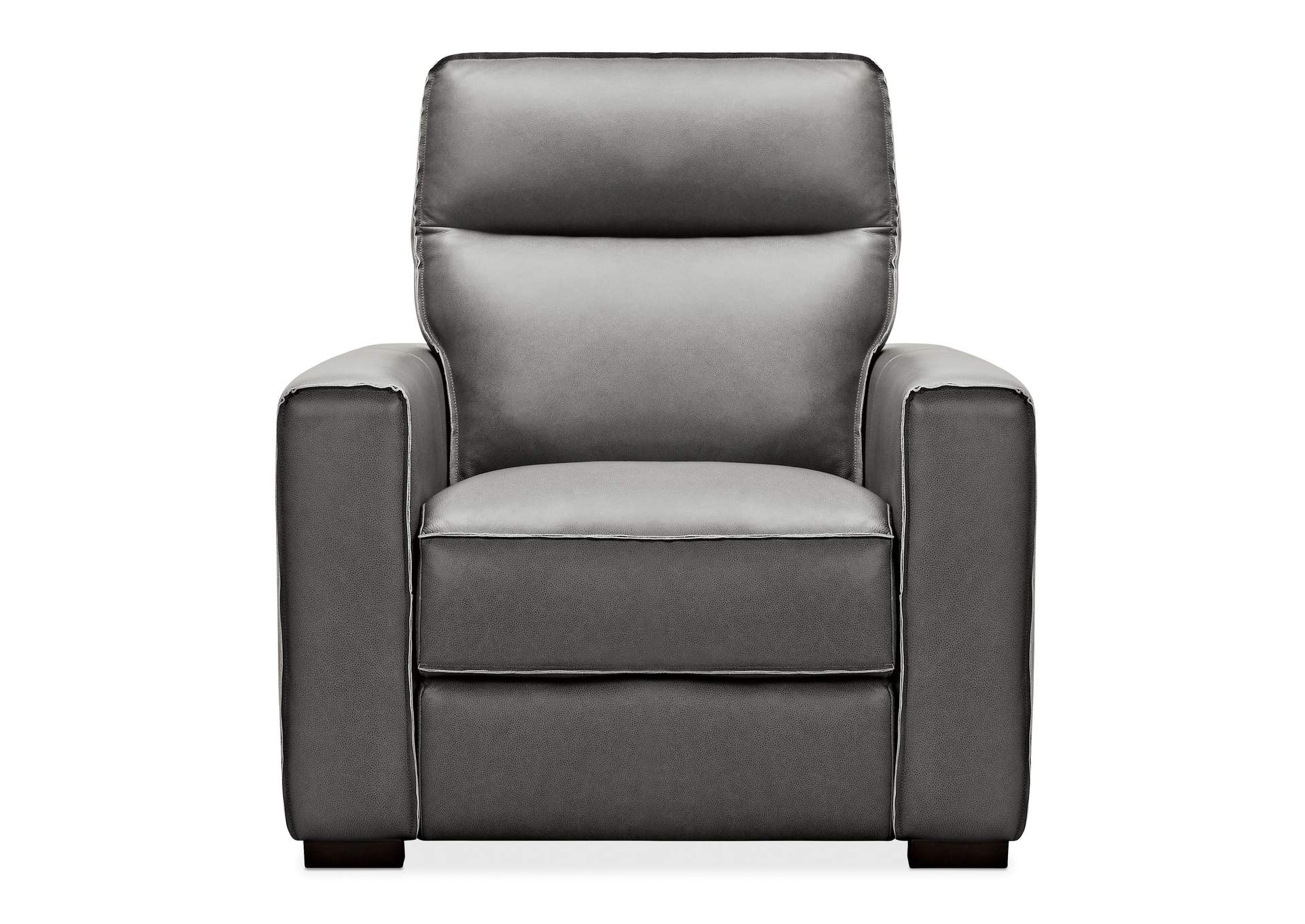 Braeburn Leather Recliner W - Power Headrest,Hooker Furniture