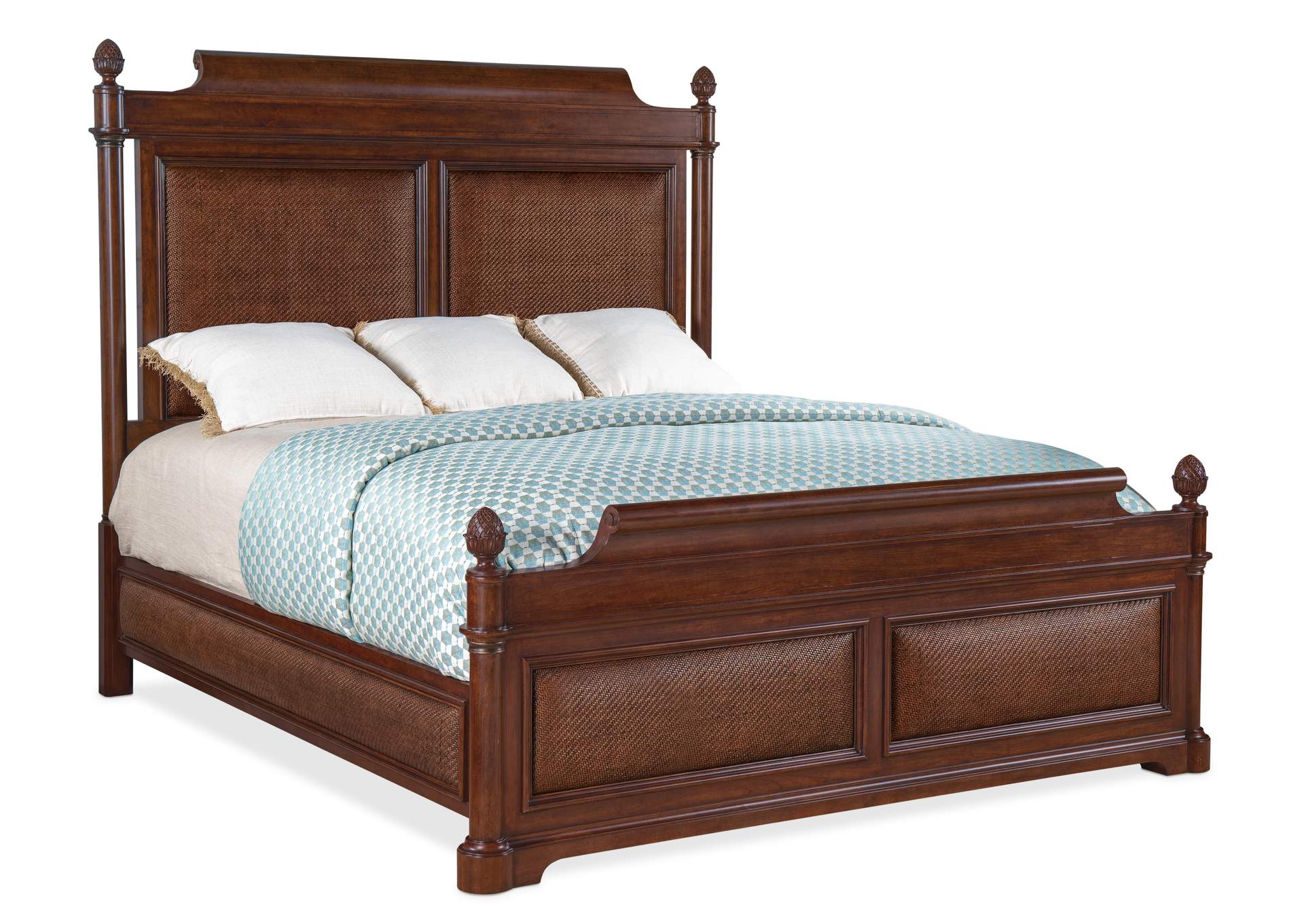 Charleston King Panel Bed,Hooker Furniture