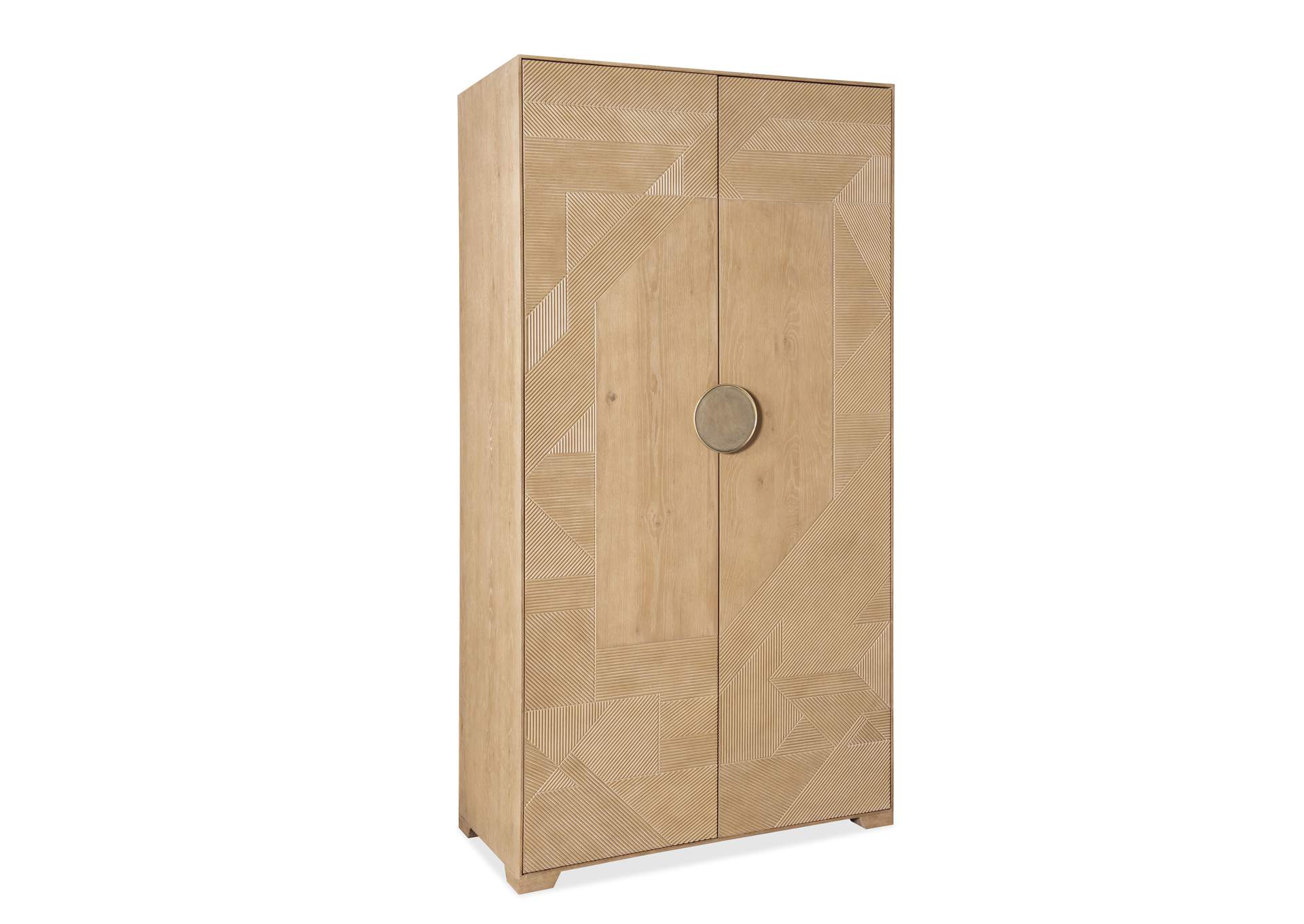 Retreat Split Rattan Wardrobe,Hooker Furniture