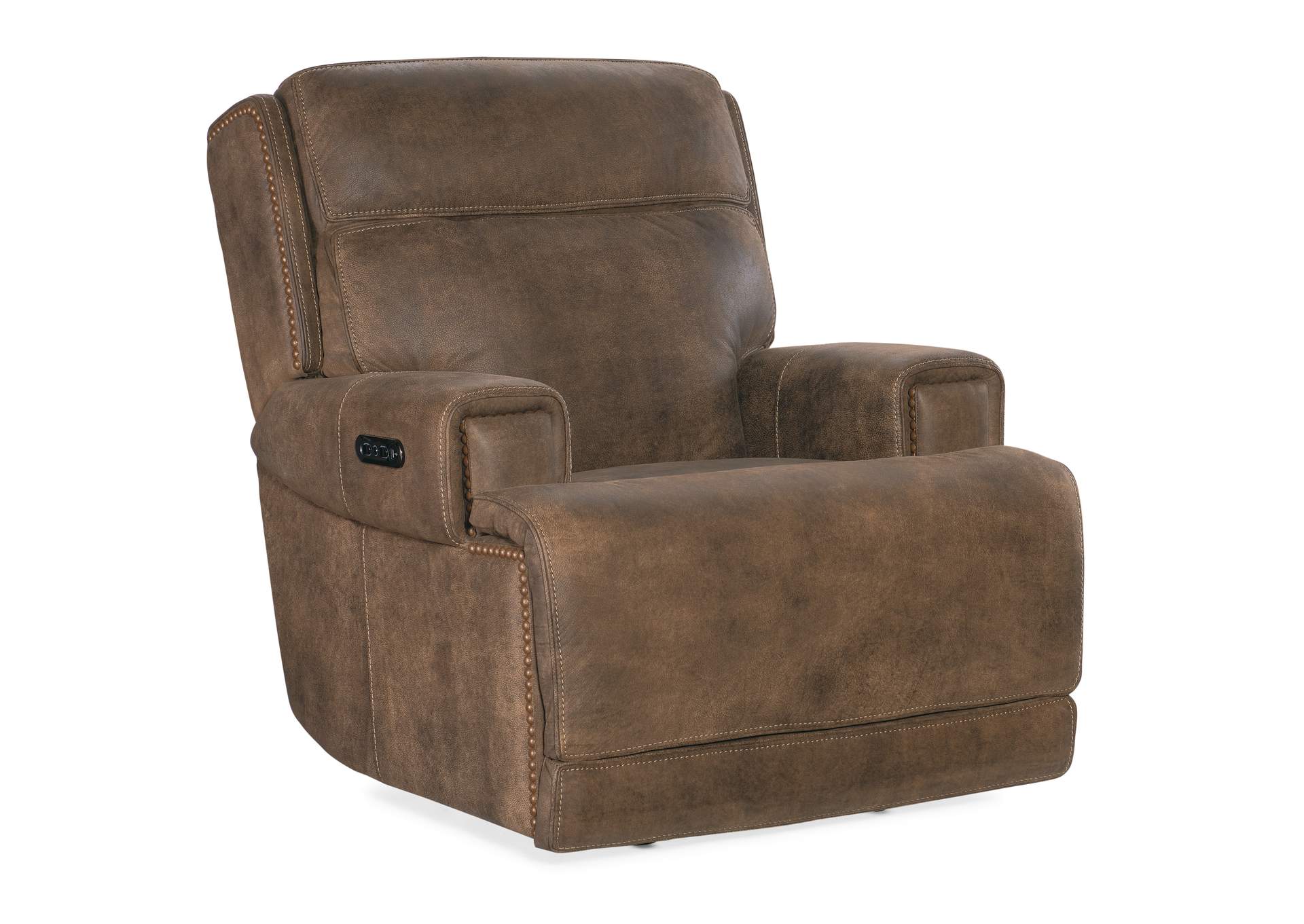 Wheeler Power Recliner With Power Headrest,Hooker Furniture