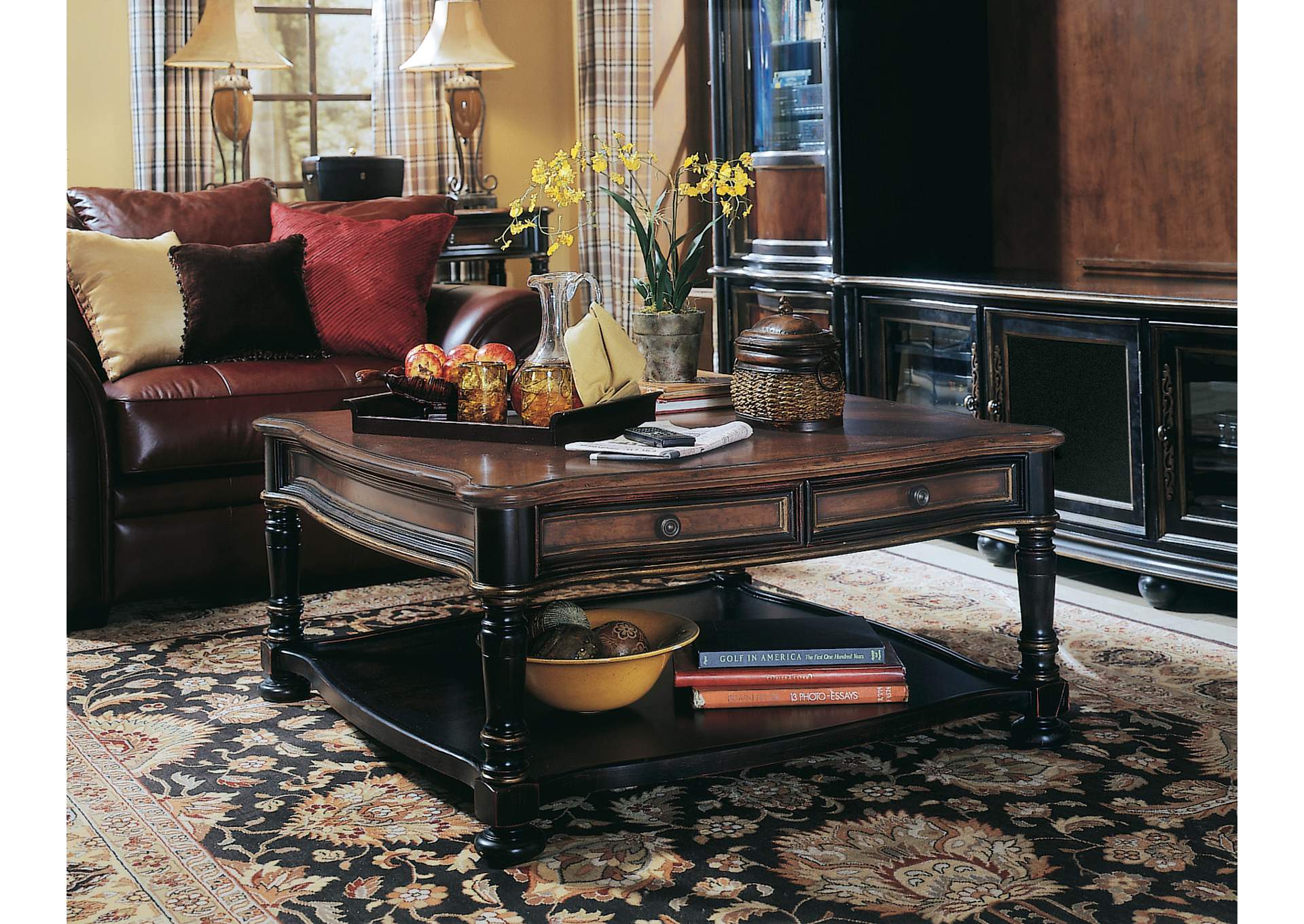 Preston Ridge Square Cocktail Table,Hooker Furniture