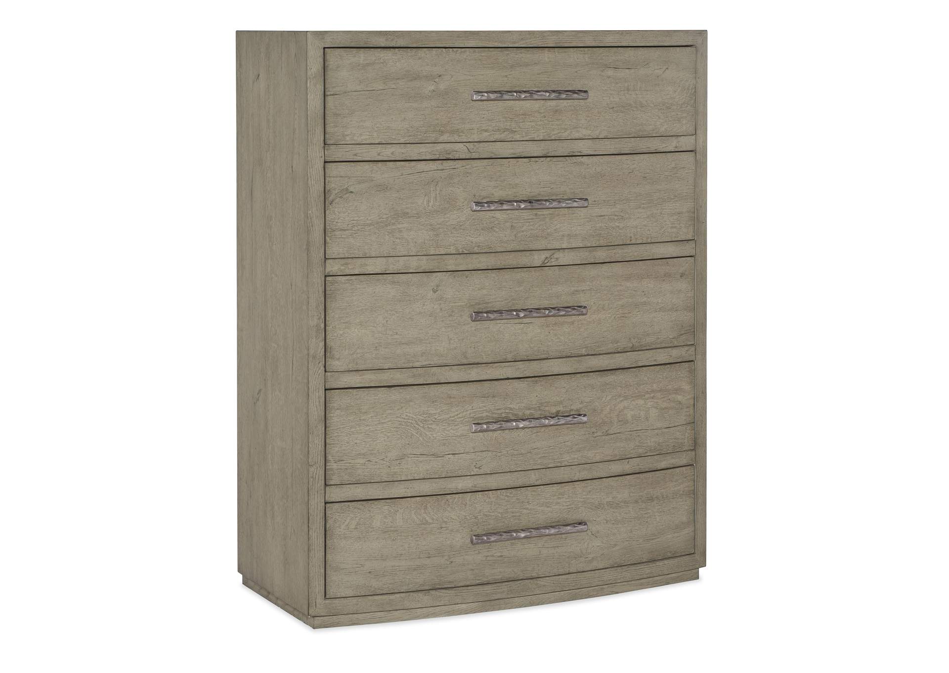 Linville Falls Pisgah Five Drawer Chest,Hooker Furniture