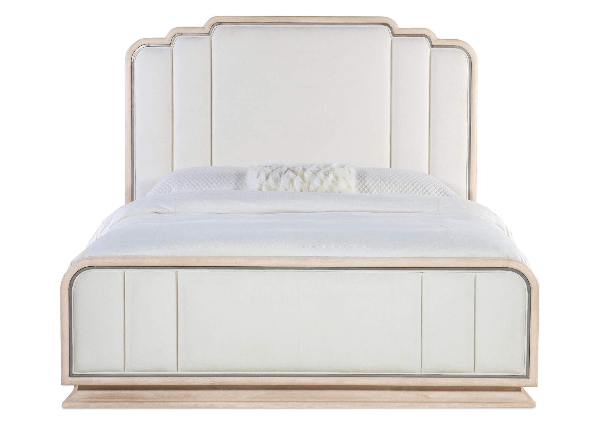 Nouveau Chic California King Upholstered Bed,Hooker Furniture