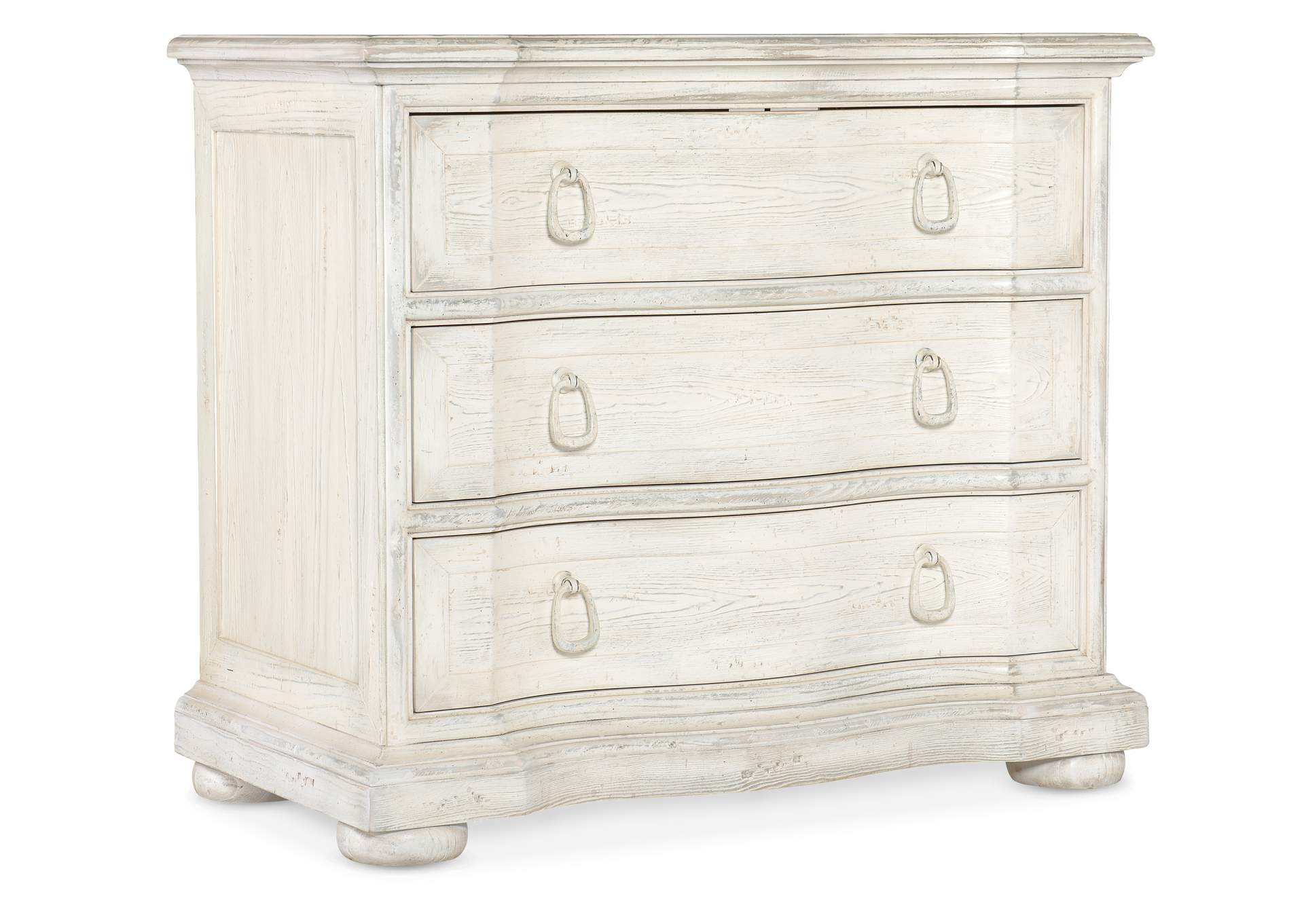 Traditions Three - Drawer Nightstand,Hooker Furniture