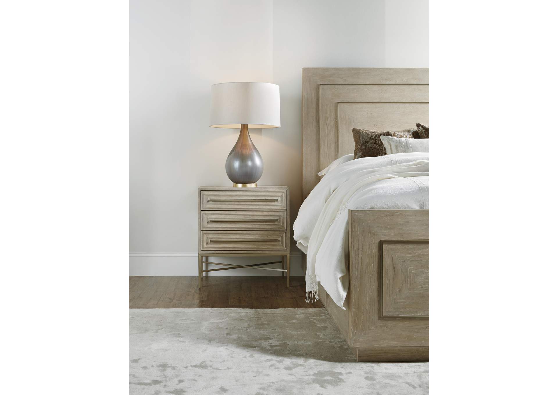 Cascade Three - Drawer Nightstand,Hooker Furniture