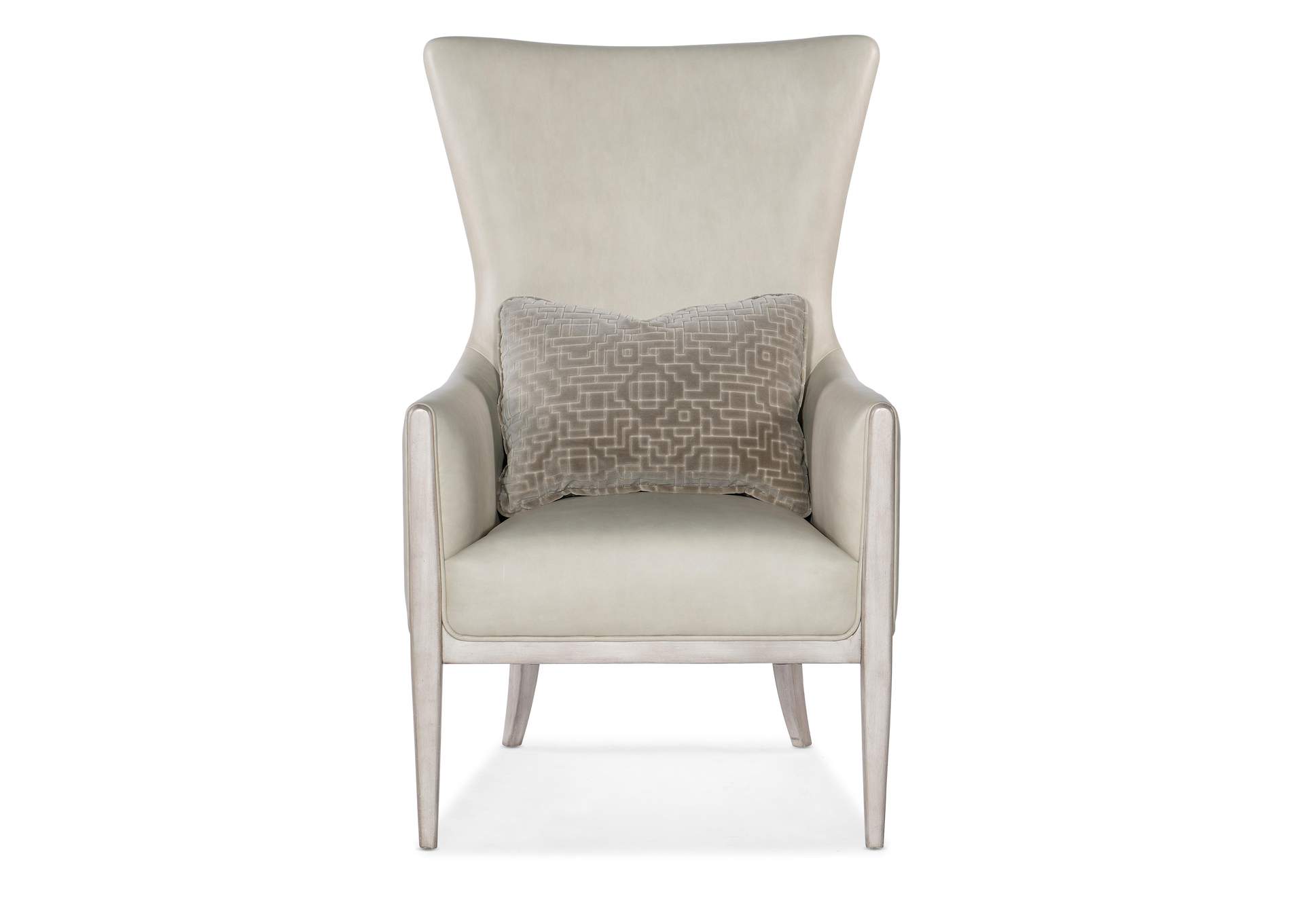 Kyndall Club Chair With Accent Pillow,Hooker Furniture