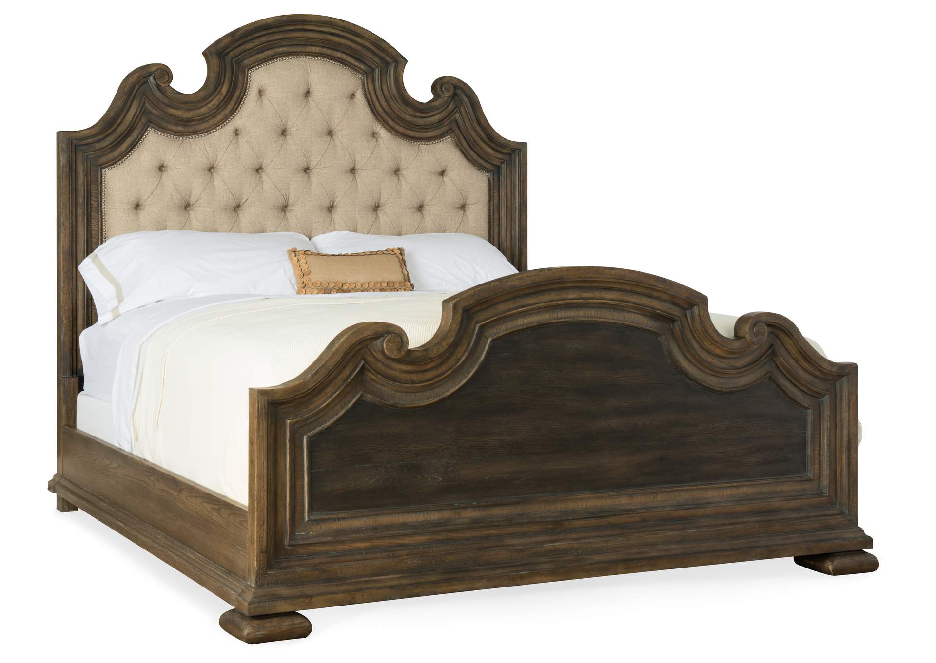 Fair Oaks King Upholstered Bed,Hooker Furniture