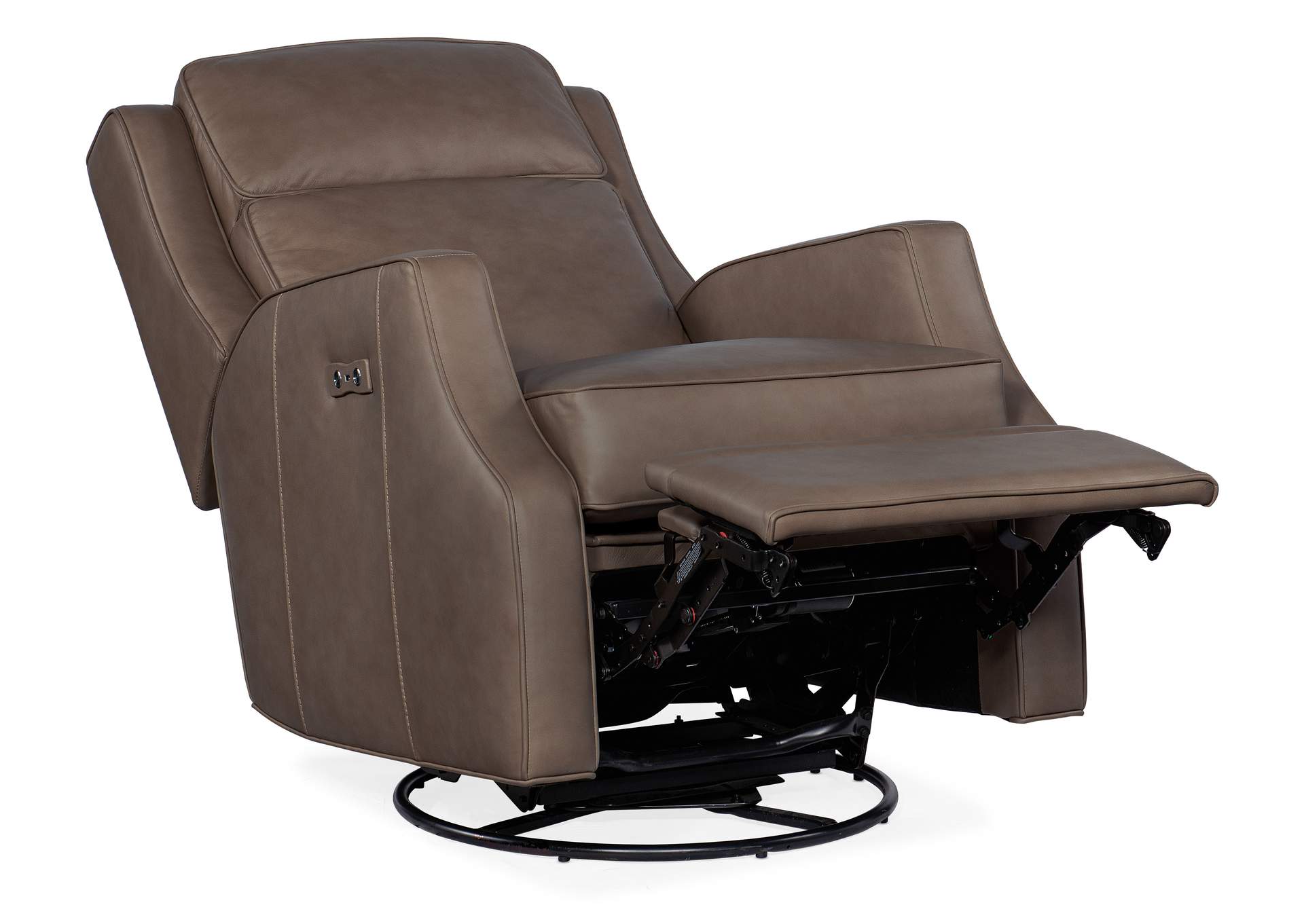 Tricia Power Swivel Glider Recliner,Hooker Furniture