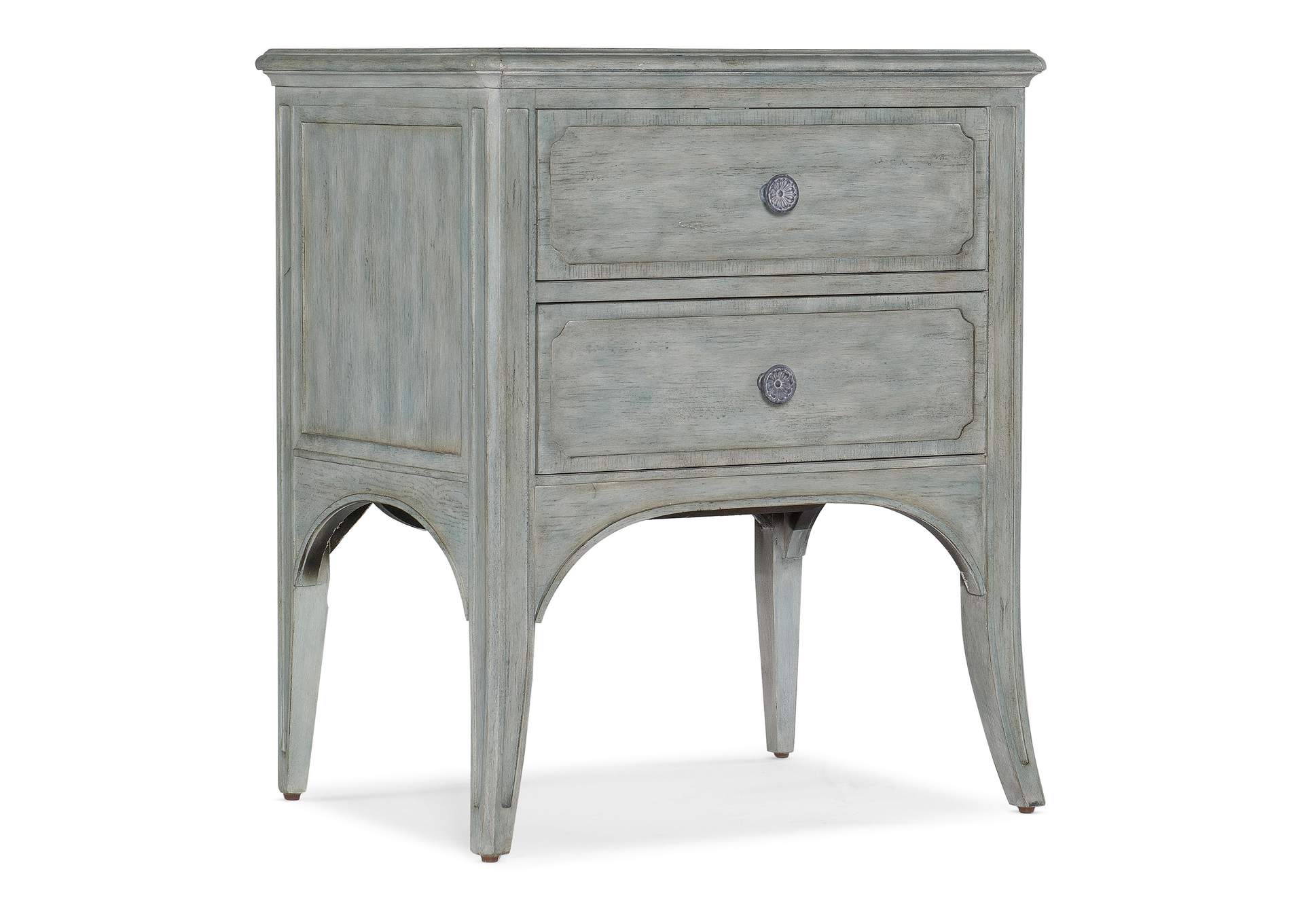 Charleston Two - Drawer Accent Table,Hooker Furniture