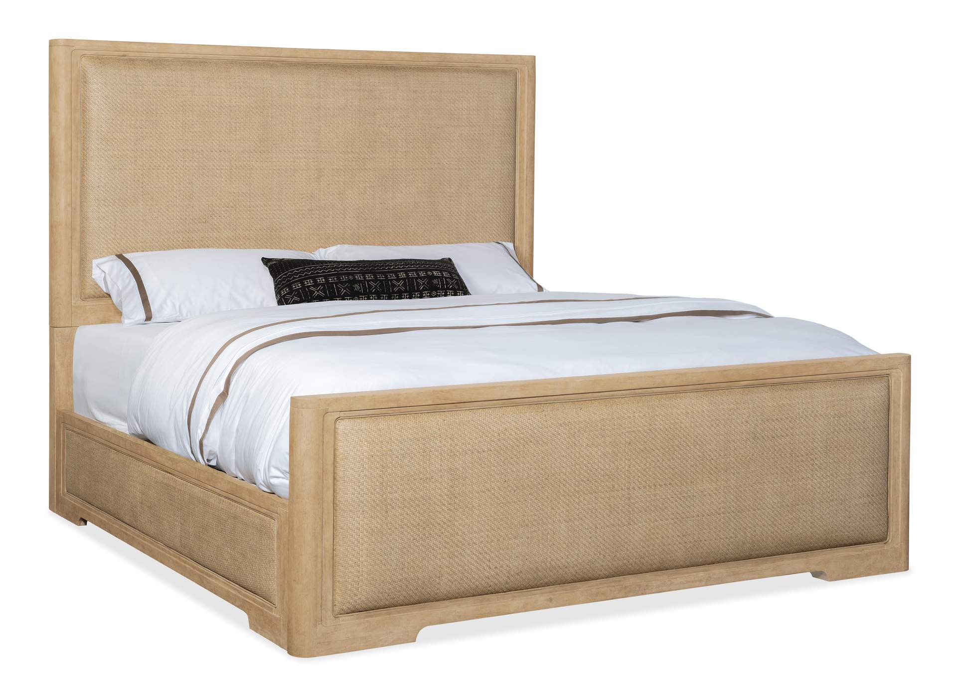 Retreat California King Cane Panel Bed,Hooker Furniture