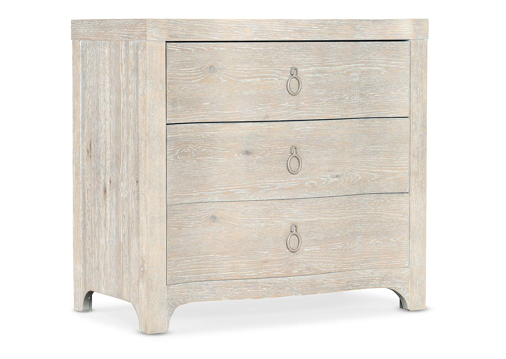 Serenity Antigua Three Drawer Nightstand,Hooker Furniture