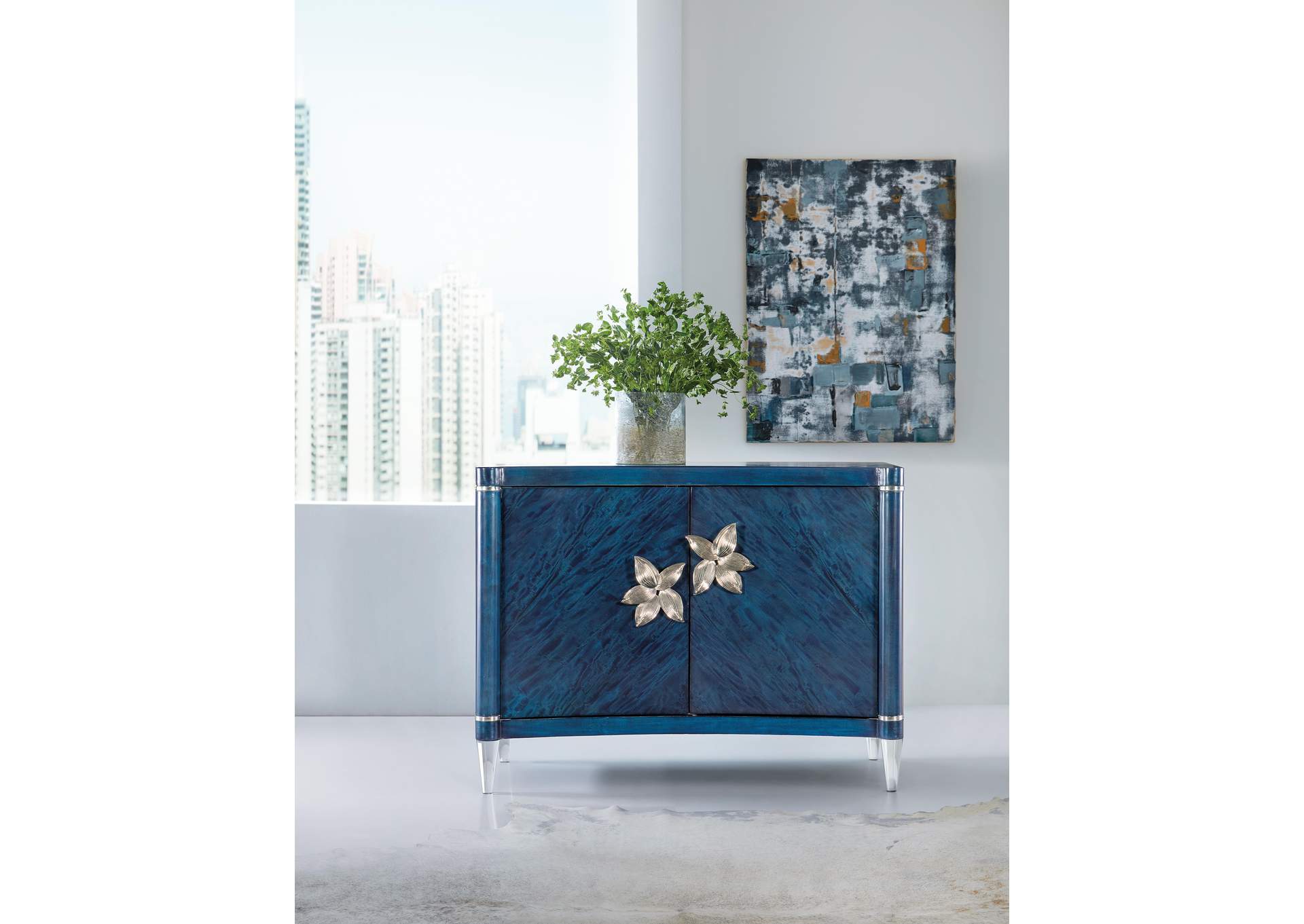 Melange Sapphire Accent Chest,Hooker Furniture