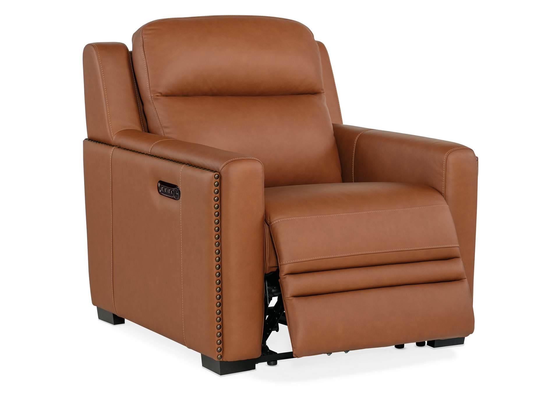 Mckinley Power Recliner With Power Headrest & Lumbar,Hooker Furniture