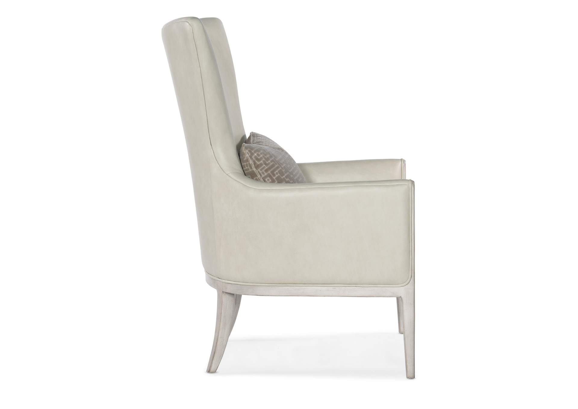 Kyndall Club Chair With Accent Pillow,Hooker Furniture