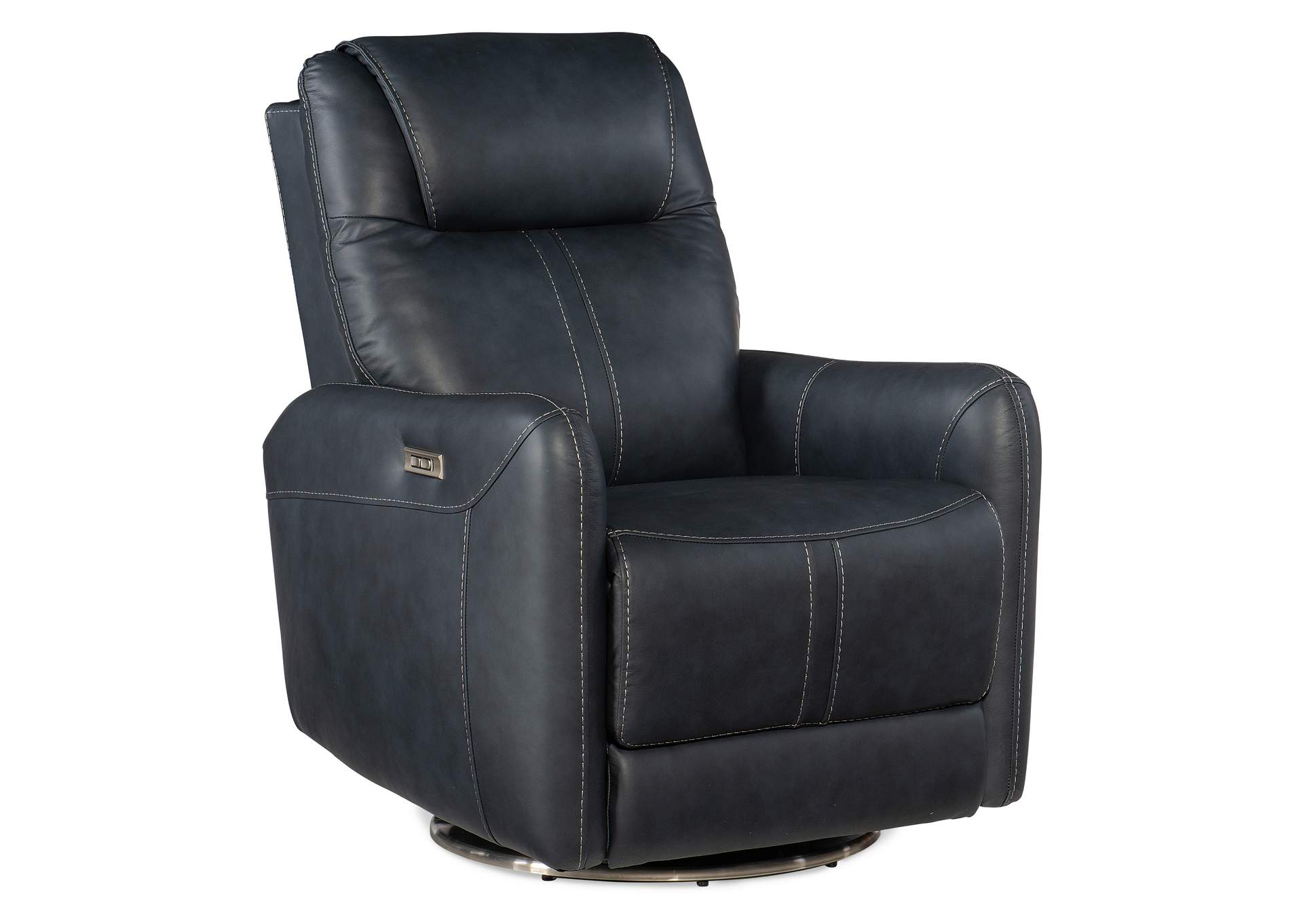Steffen Swivel Power Recliner With Power Headrest,Hooker Furniture