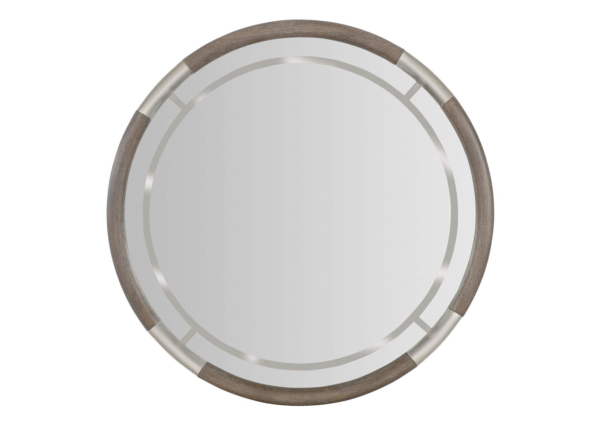 Modern Mood Round Mirror,Hooker Furniture