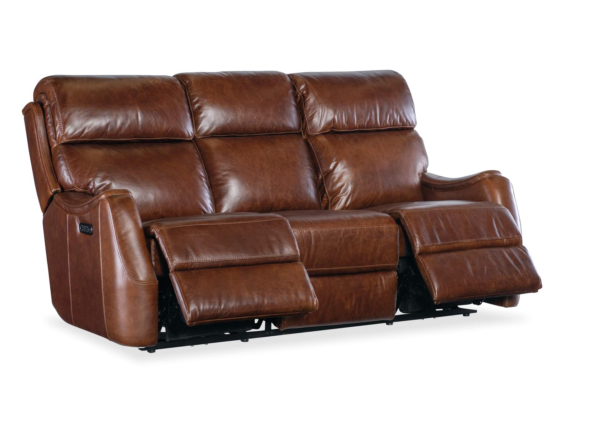 Harlan Zero Gravity Power Sofa W - Power Headrest,Hooker Furniture