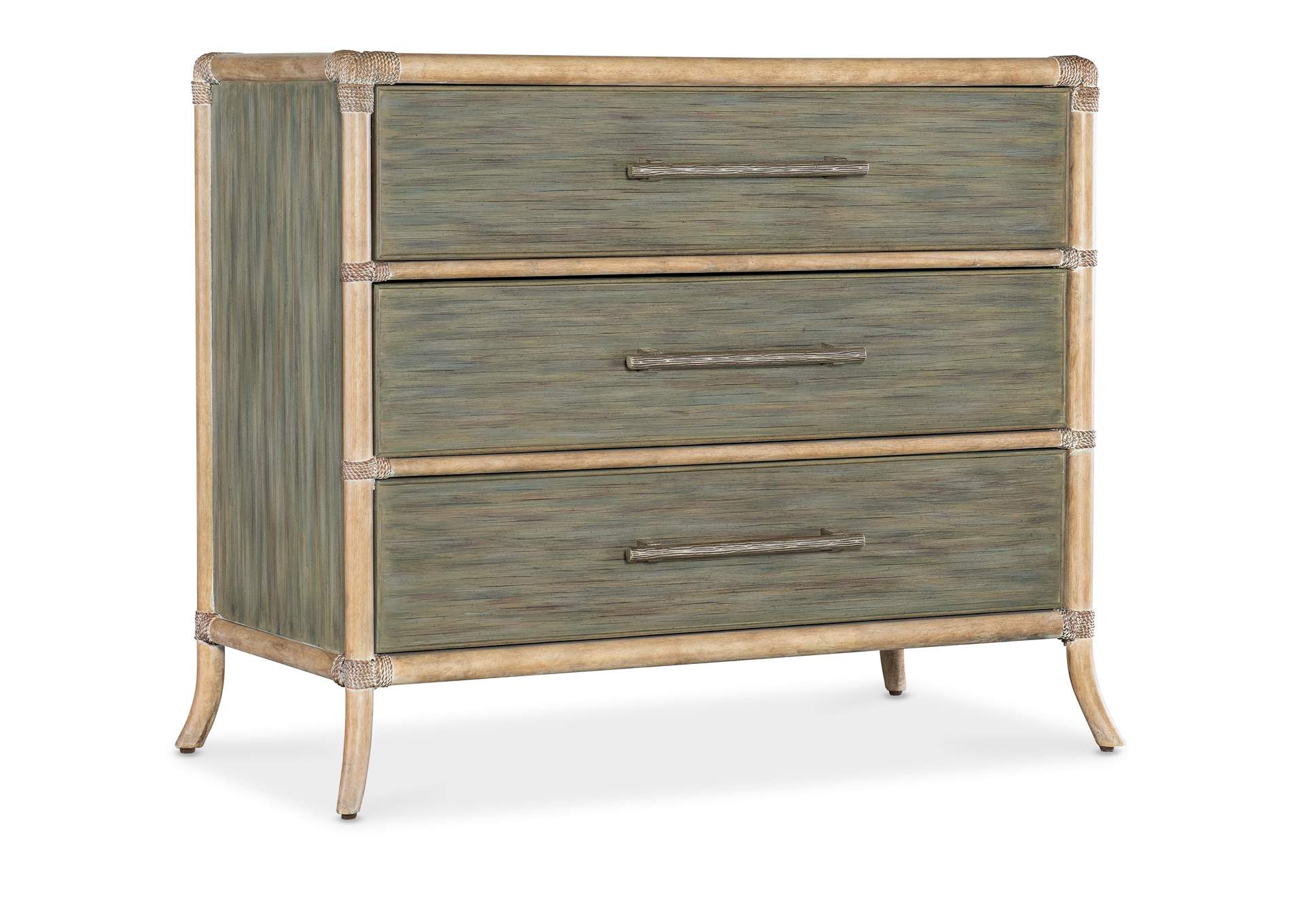 Retreat Pole Rattan Chest,Hooker Furniture