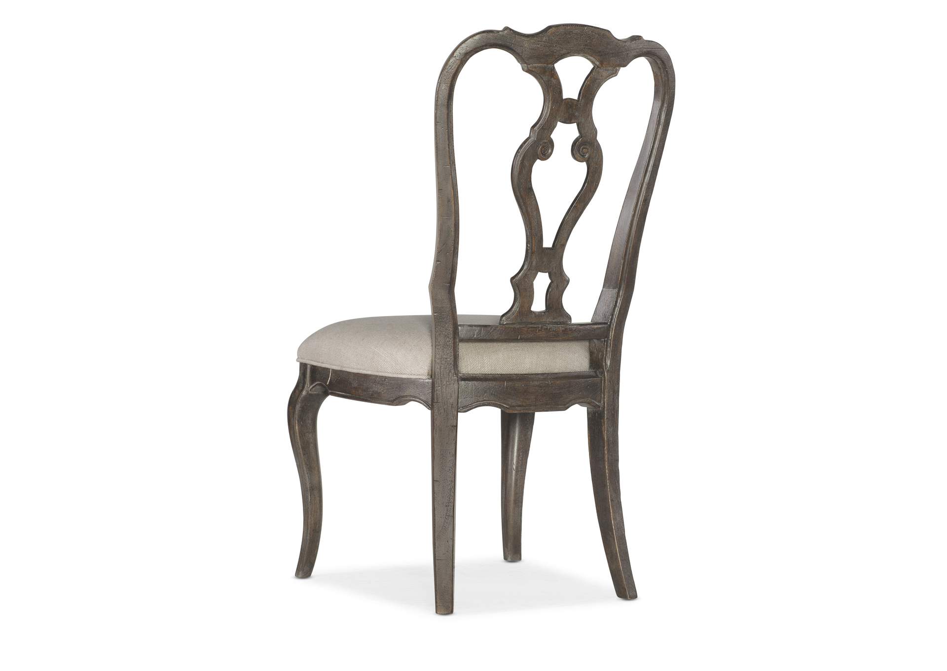 Traditions Wood Back Side Chair 2 Per Carton - Price Ea,Hooker Furniture