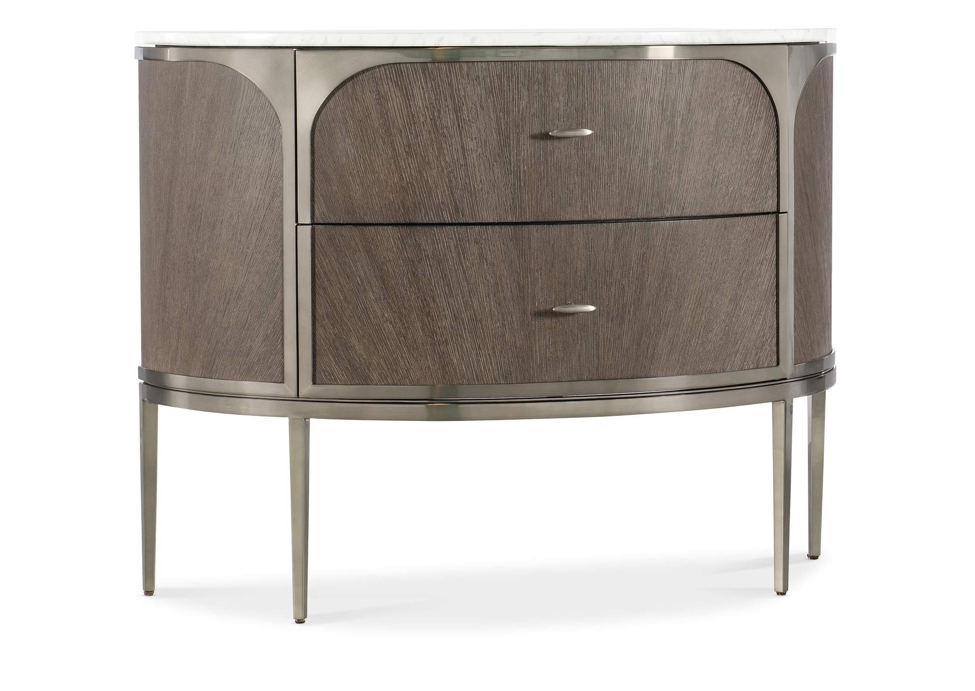 Modern Mood Two Drawer Nightstand,Hooker Furniture