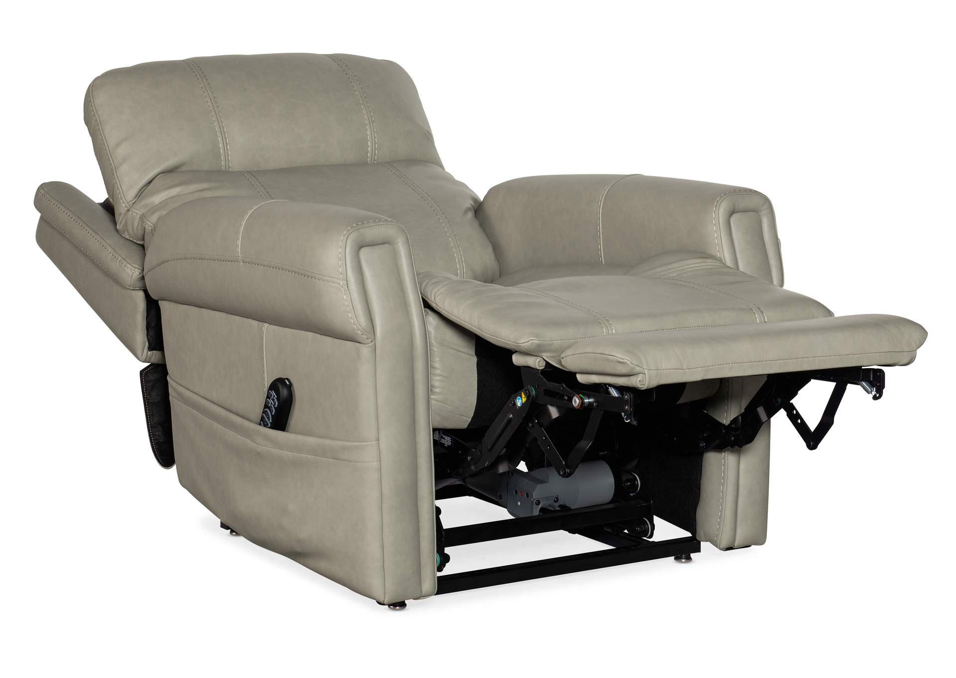 Carroll Power Recliner W - Ph, Lumbar, and Lift,Hooker Furniture