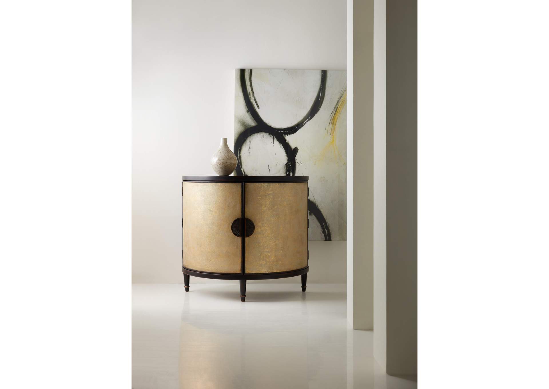 Melange Em Demilune Accent Chest,Hooker Furniture