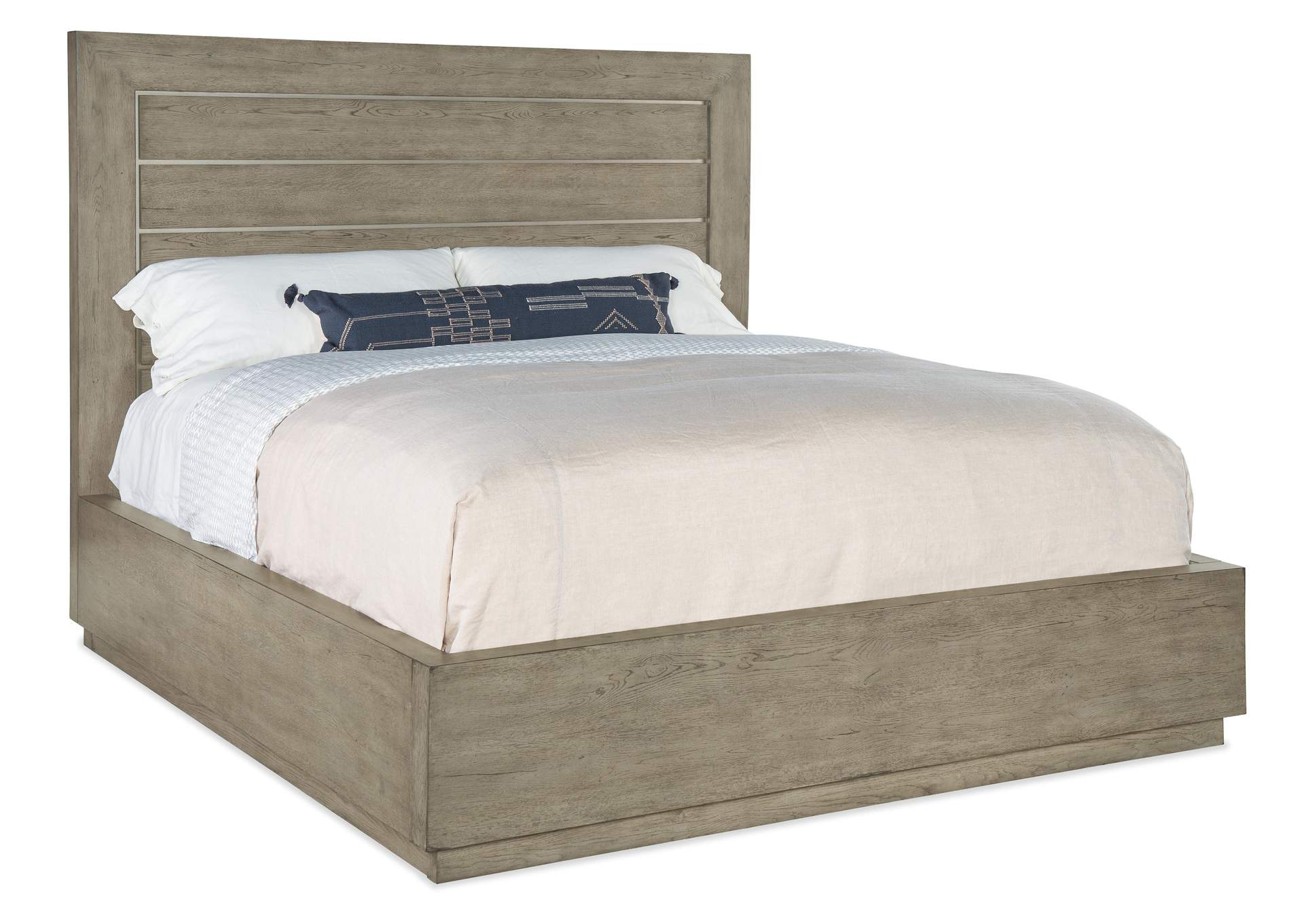 Linville Falls Mill Ridge King Panel Bed,Hooker Furniture