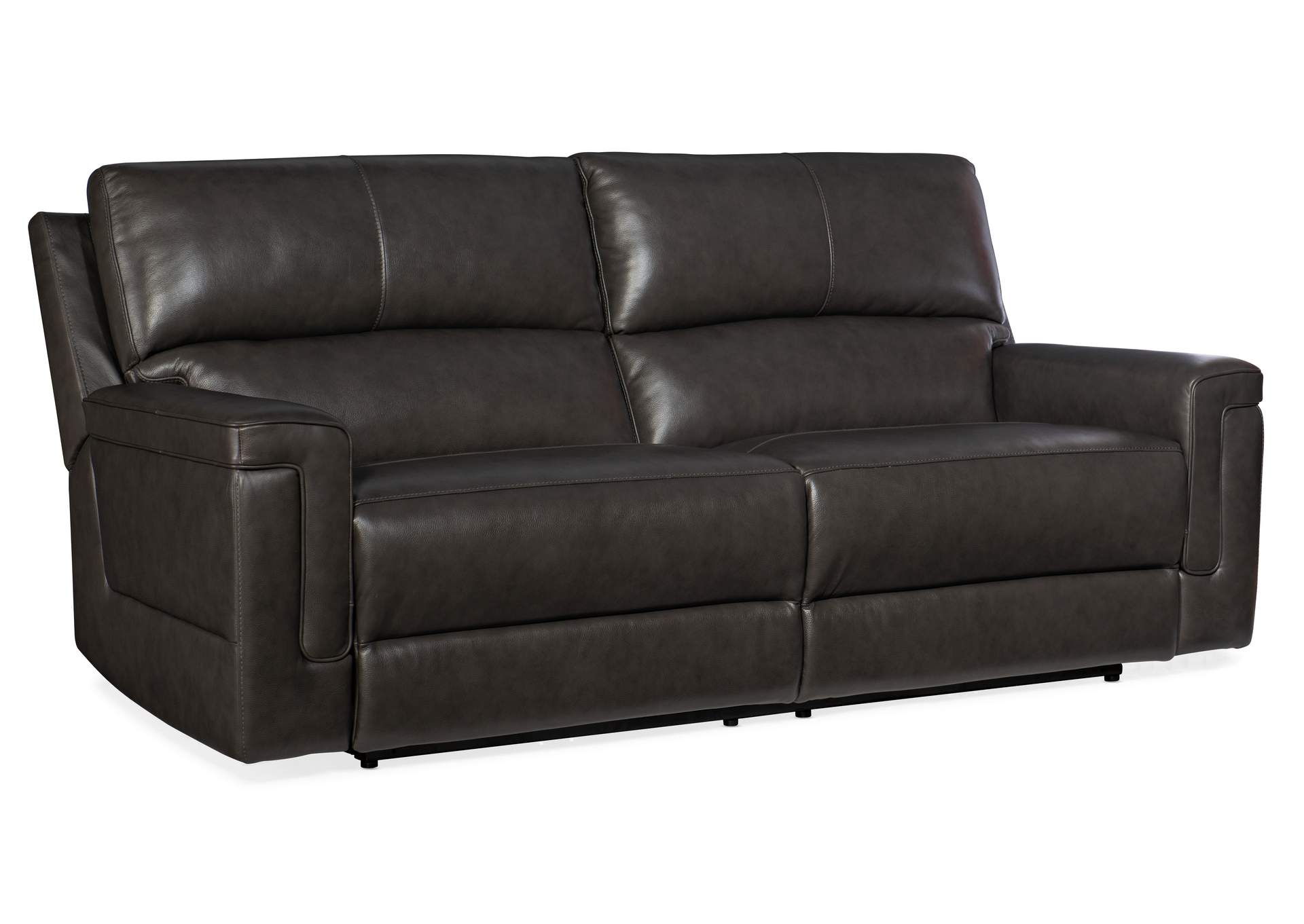 Gable Leather PWR 2 over 2 Sofa w/ PWR Headrest,Hooker Furniture