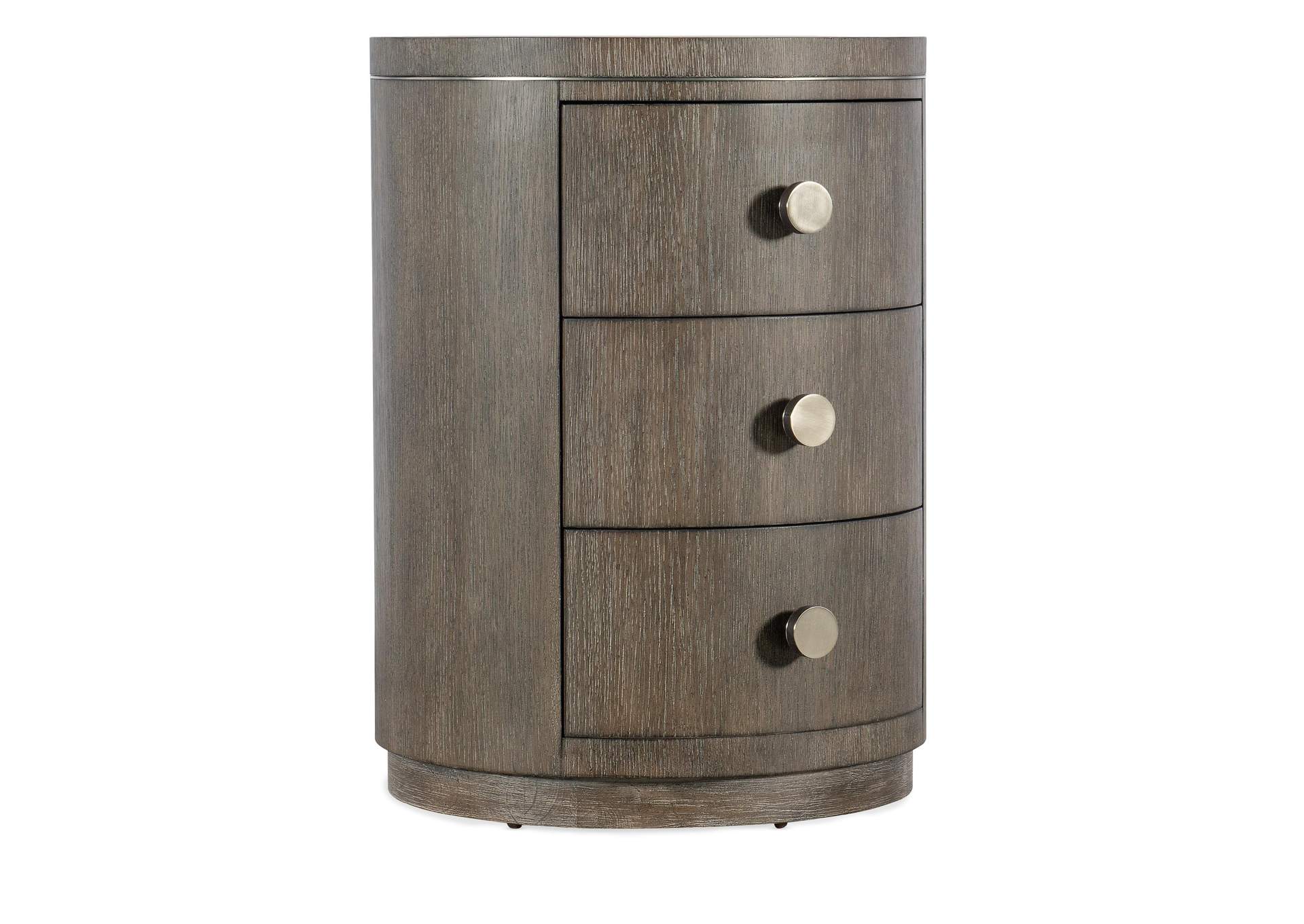 Modern Mood Round Nightstand,Hooker Furniture