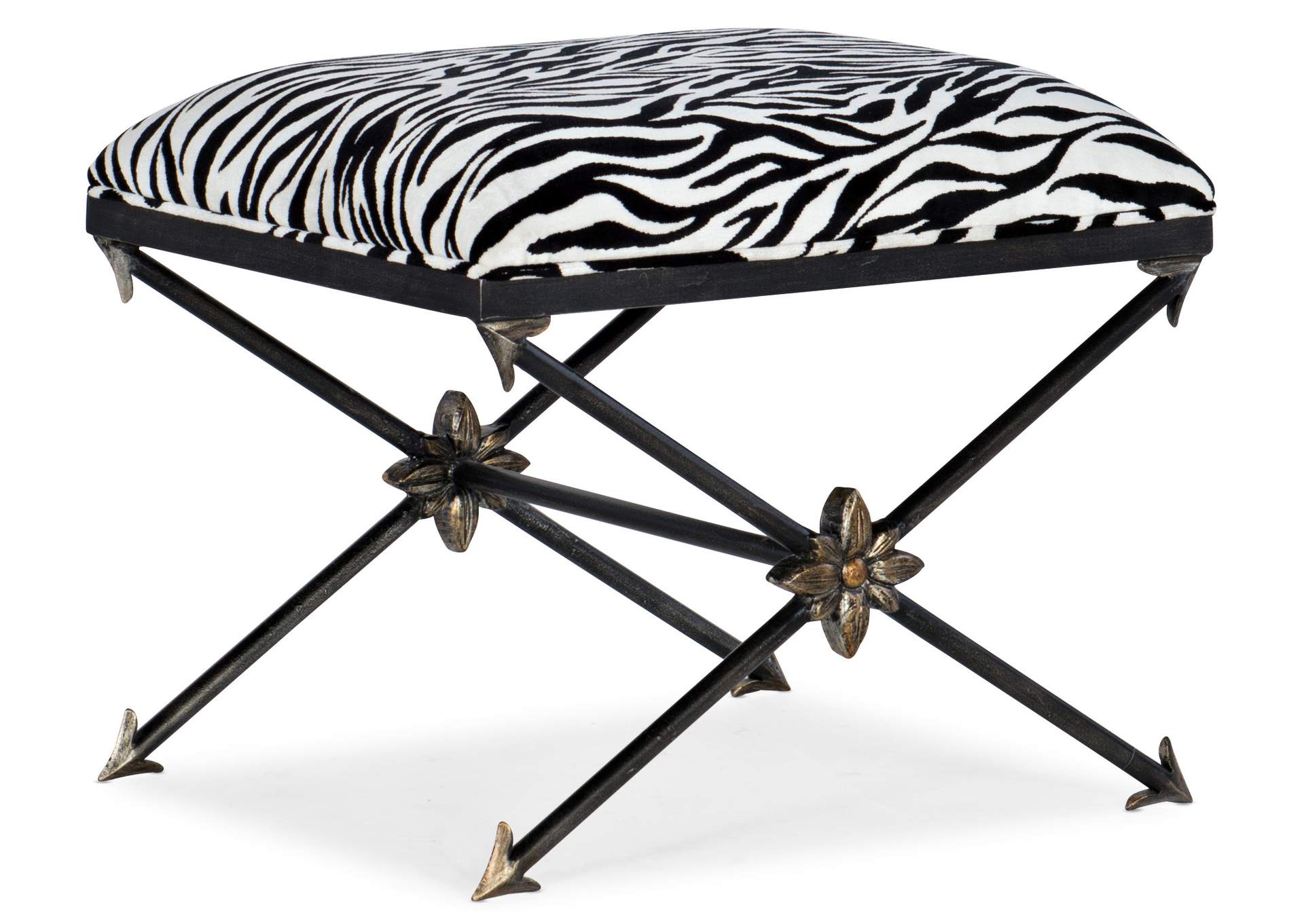 Sanctuary Zebre Bed Bench,Hooker Furniture