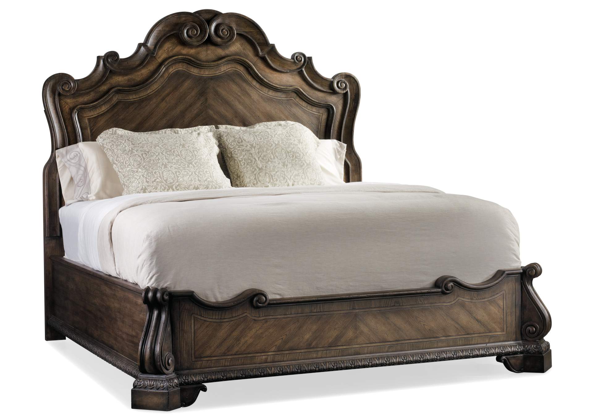 Rhapsody California King Panel Bed,Hooker Furniture