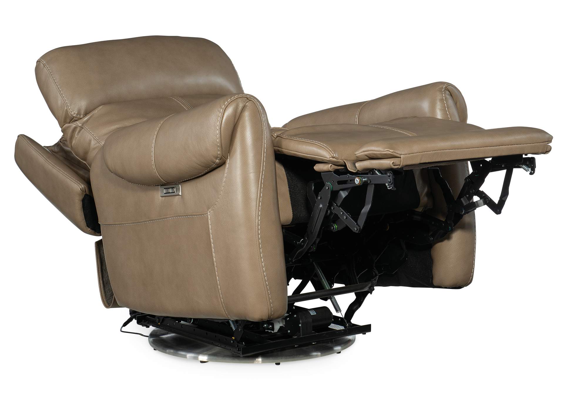 Sterling Swivel Power Recliner With Power Headrest,Hooker Furniture
