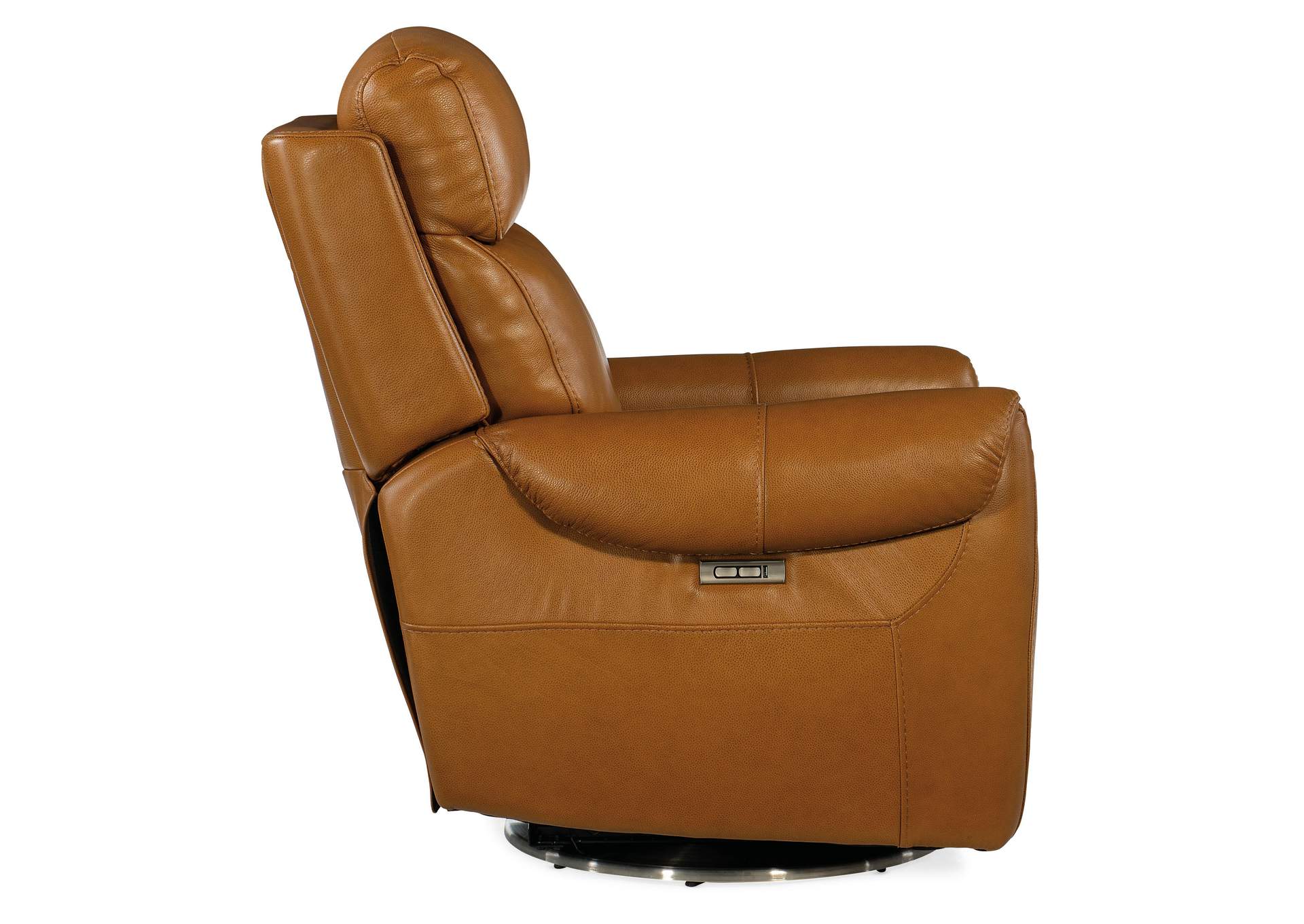 Sterling Swivel Power Recliner With Power Headrest,Hooker Furniture